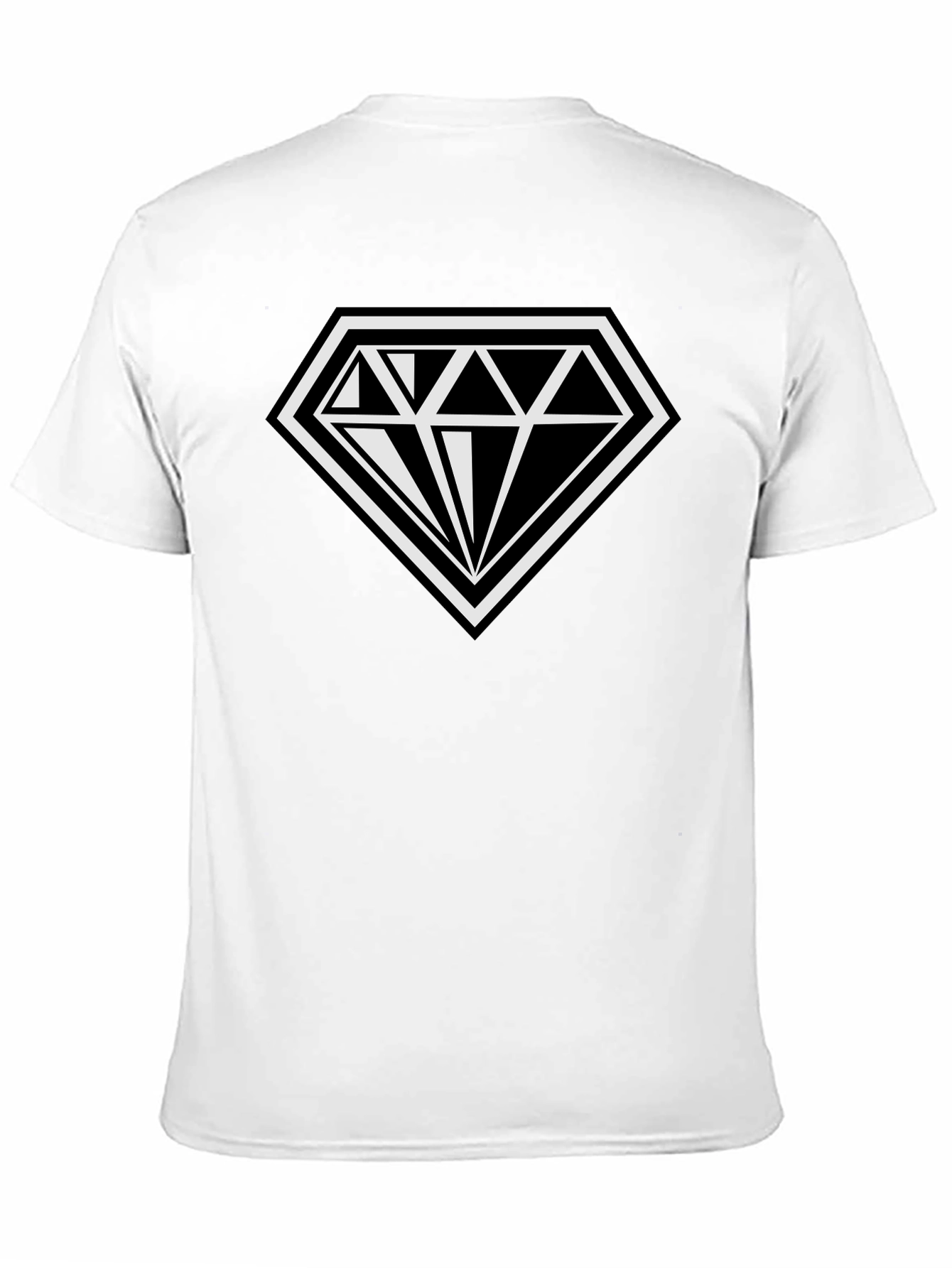 Diamond Logo T-Shirt - Classic Black Tee