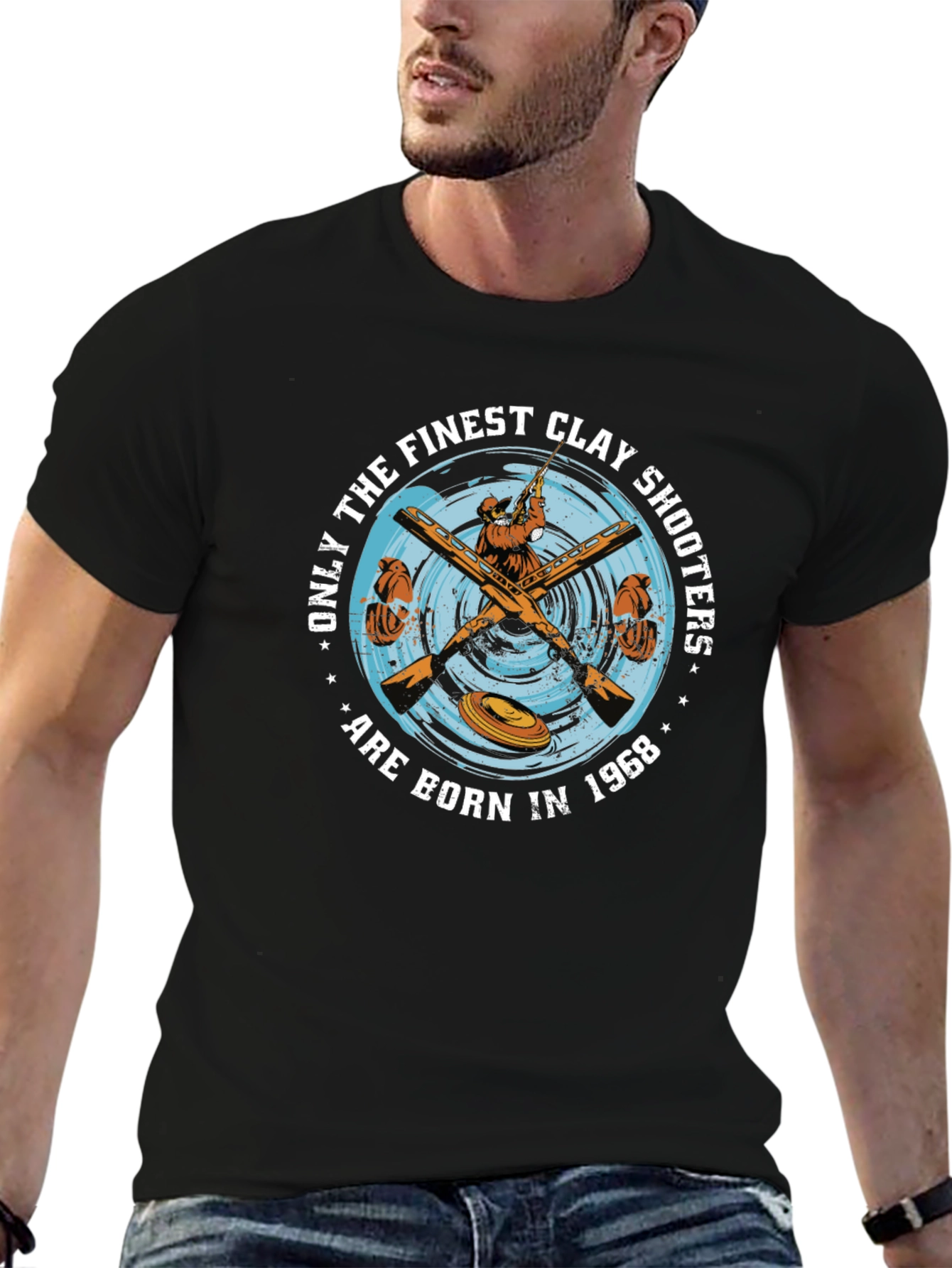 Finest Clay Shooters Born in 1968 Graphic T-Shirt