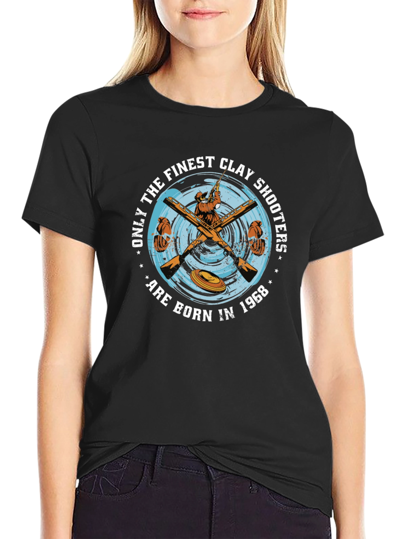 Finest Clay Shooters Born in 1968 Graphic T-Shirt