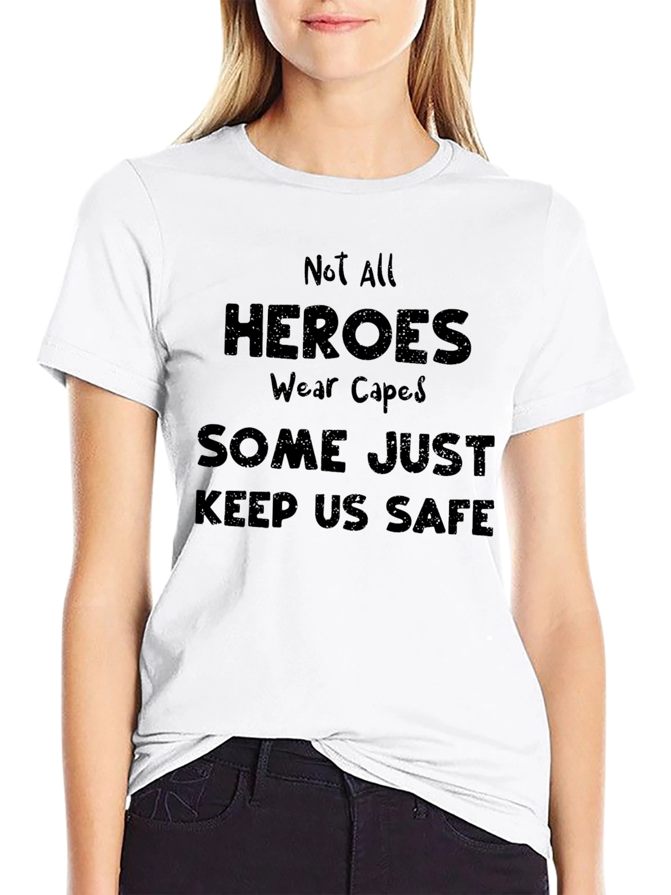 Heroes Keep Us Safe T-Shirt