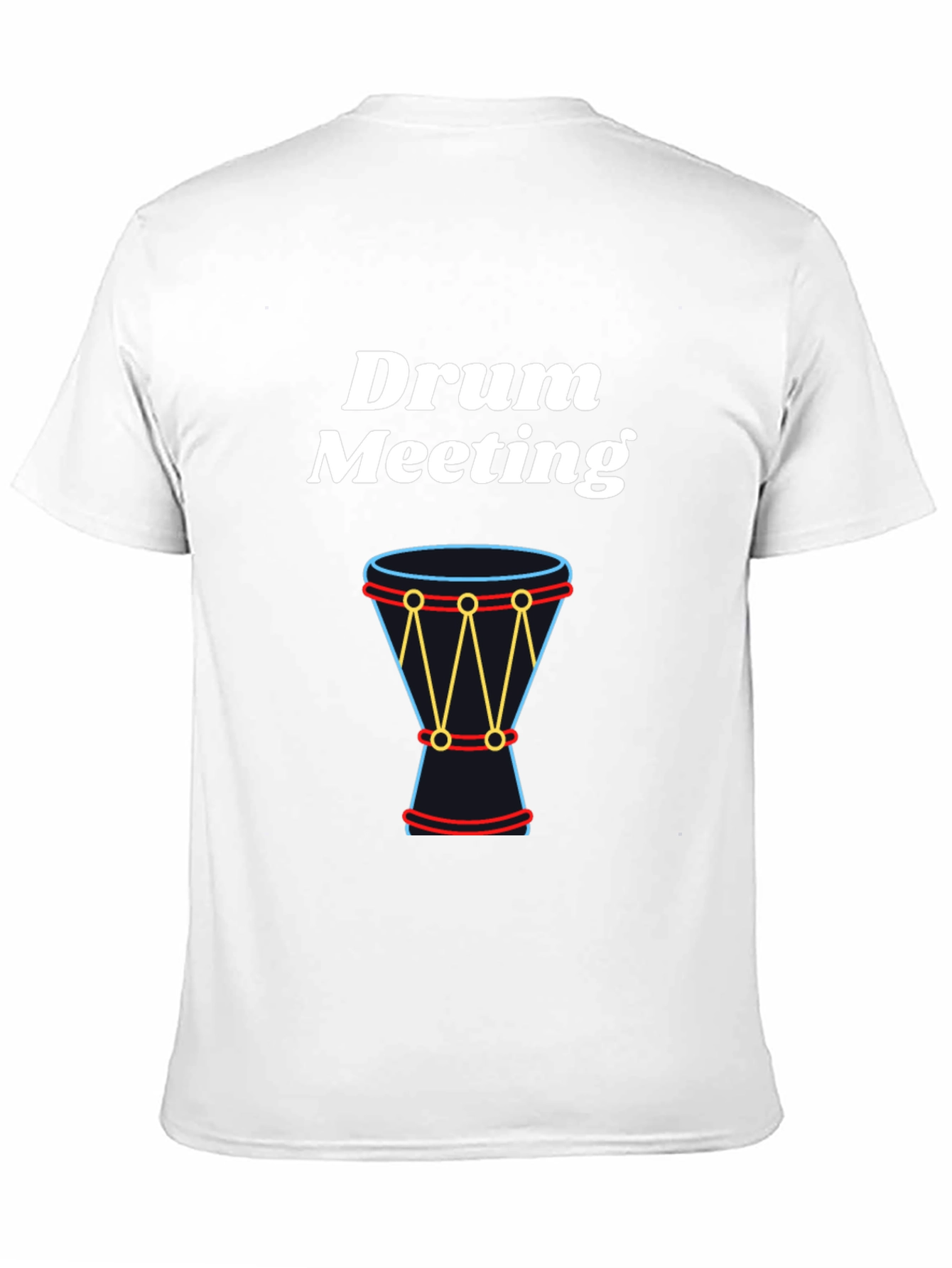 Drum Meeting Graphic Tee - Percussion Shirt