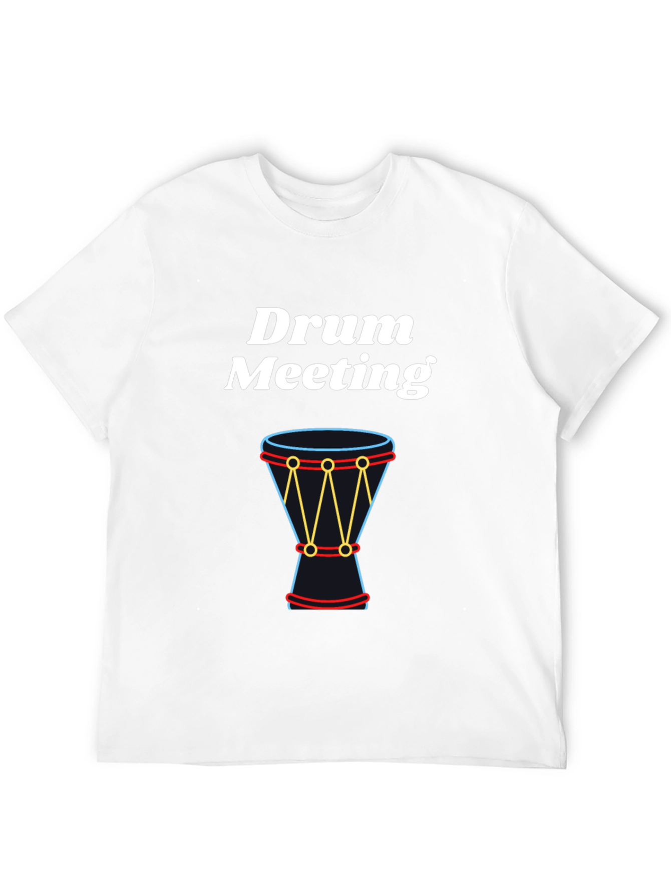 Drum Meeting Graphic Tee - Percussion Shirt
