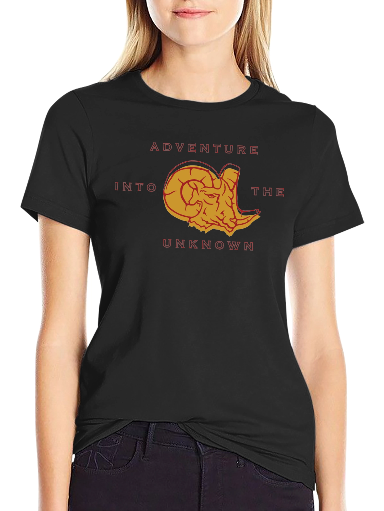 Adventure Into The Unknown Ram Graphic T-Shirt
