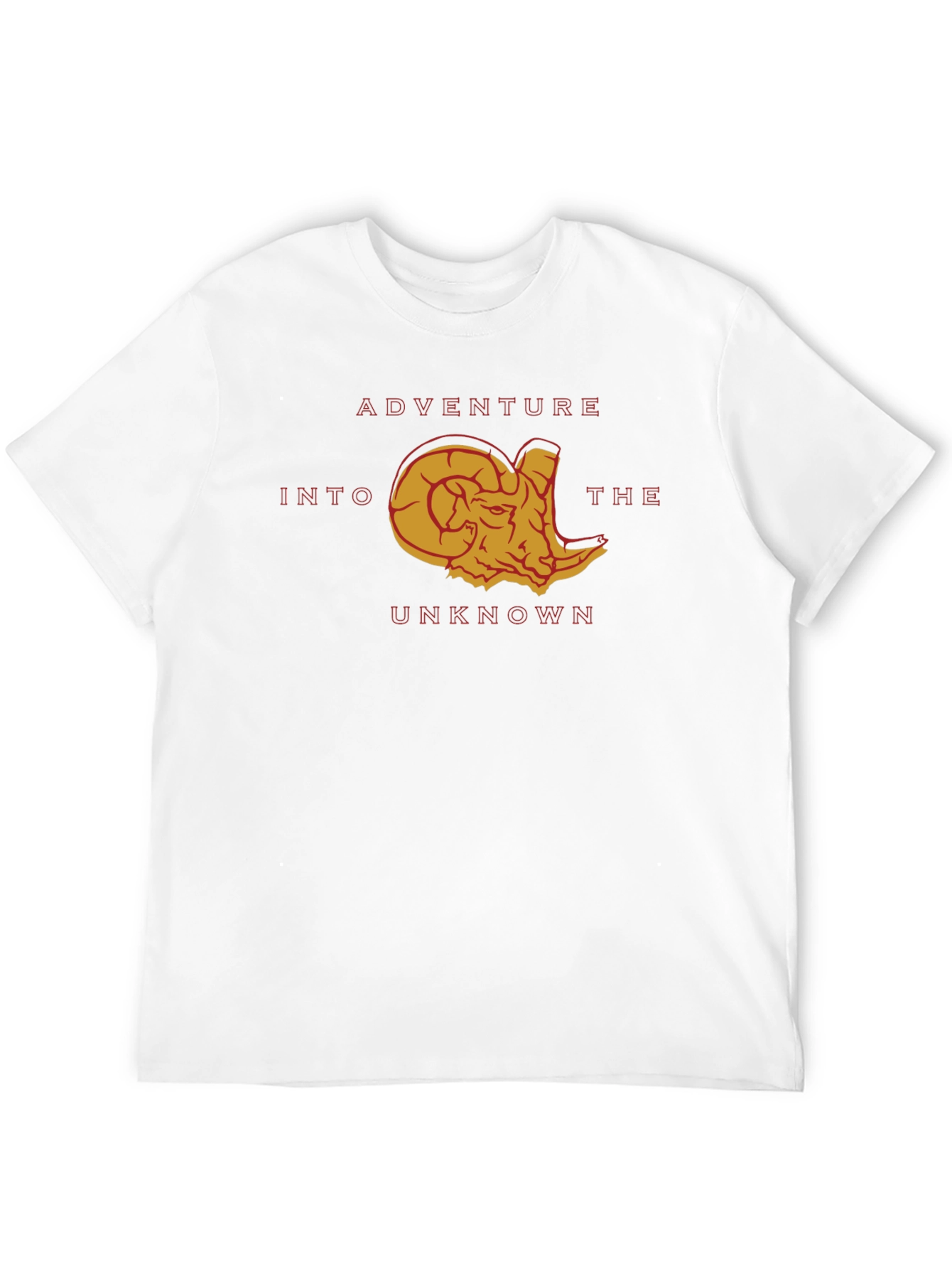 Adventure Into The Unknown Ram Graphic T-Shirt