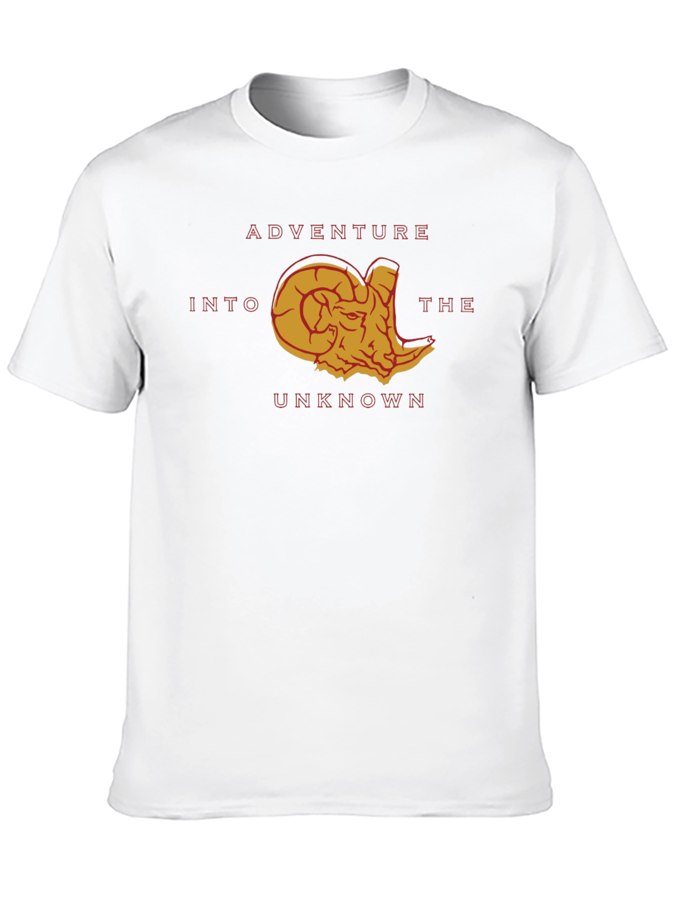 Adventure Into The Unknown Ram Graphic T-Shirt