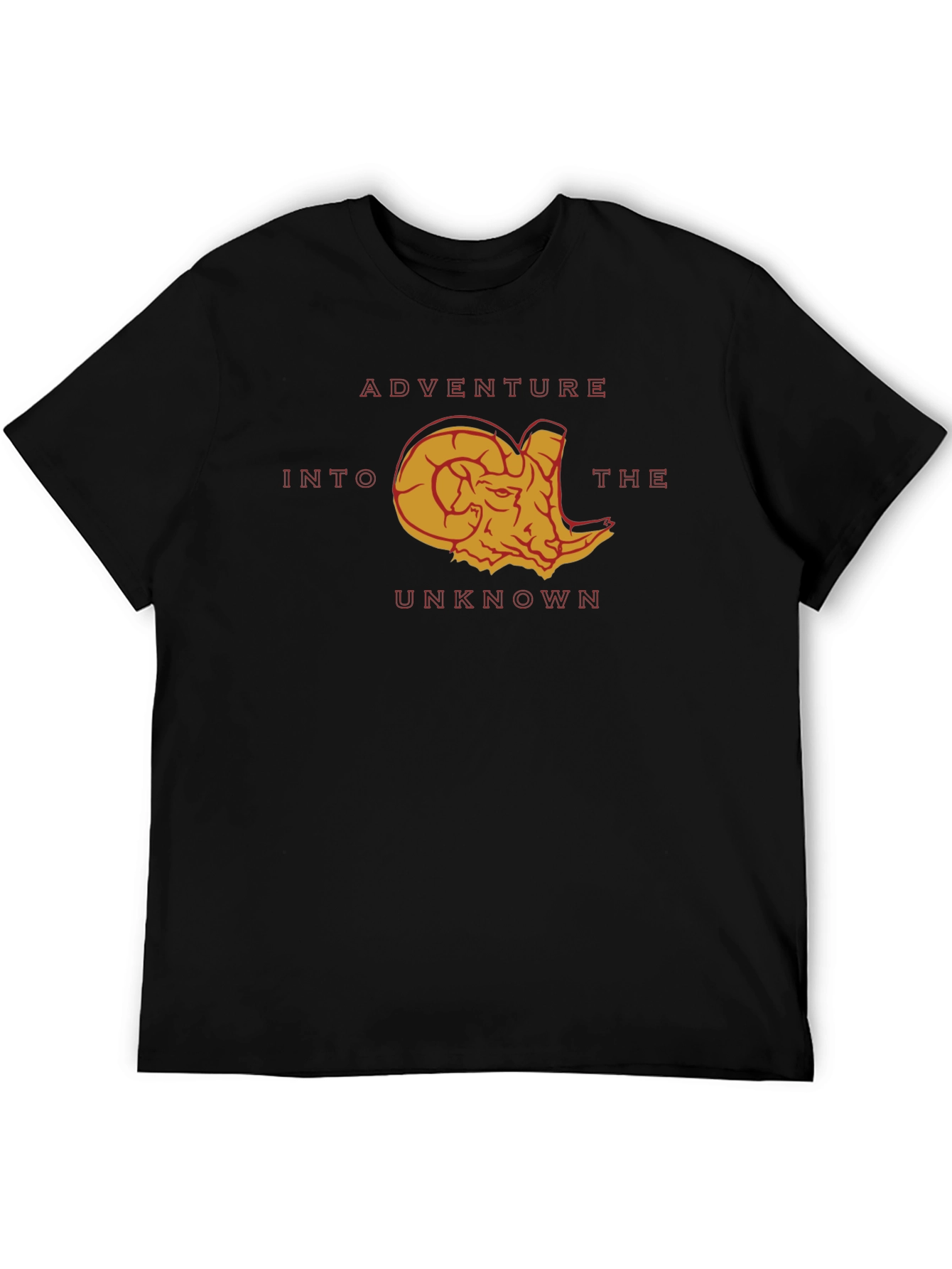 Adventure Into The Unknown Ram Graphic T-Shirt
