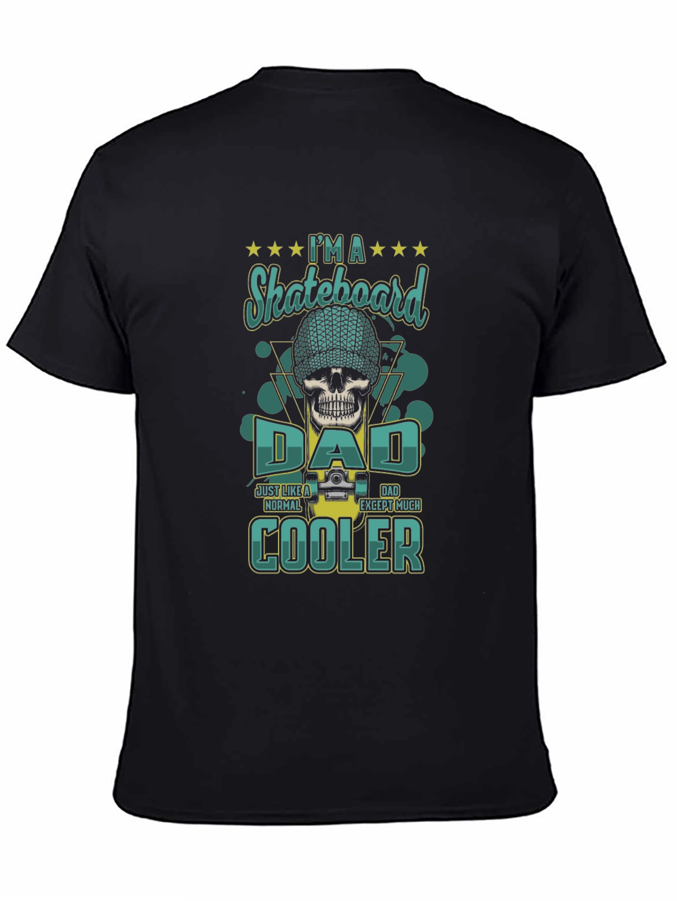Skateboard Dad T-Shirt - Cool Graphic Tee