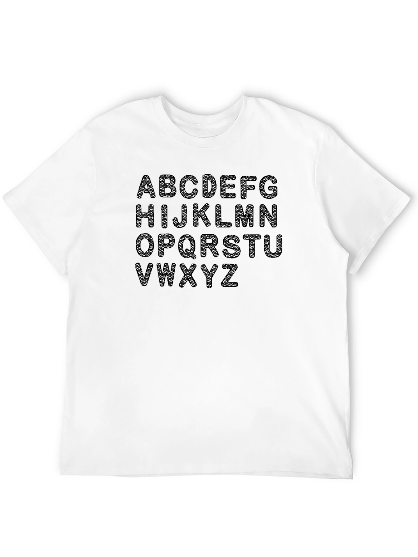 Alphabet Rhinestone T-Shirt