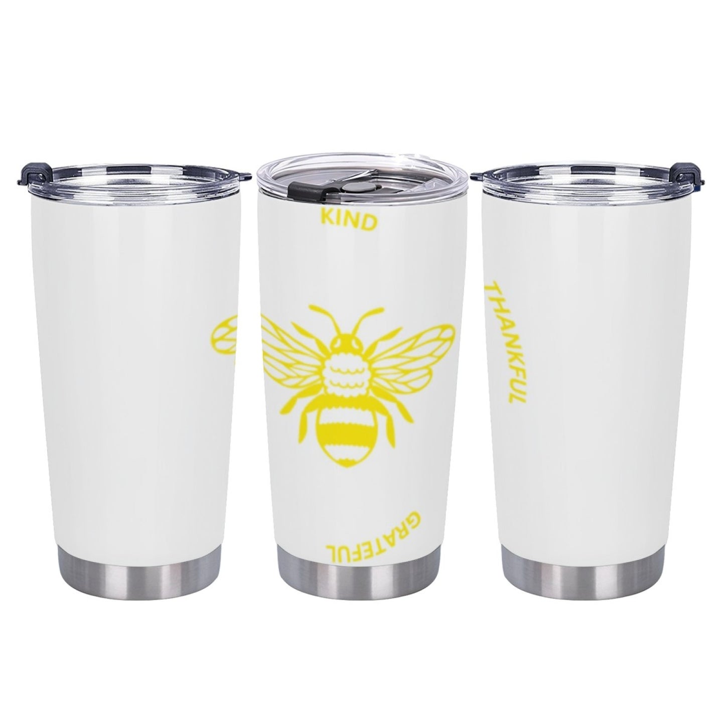 Durable Insulated Graphic Tumbler - Stainless Steel Reusable Drink Cup