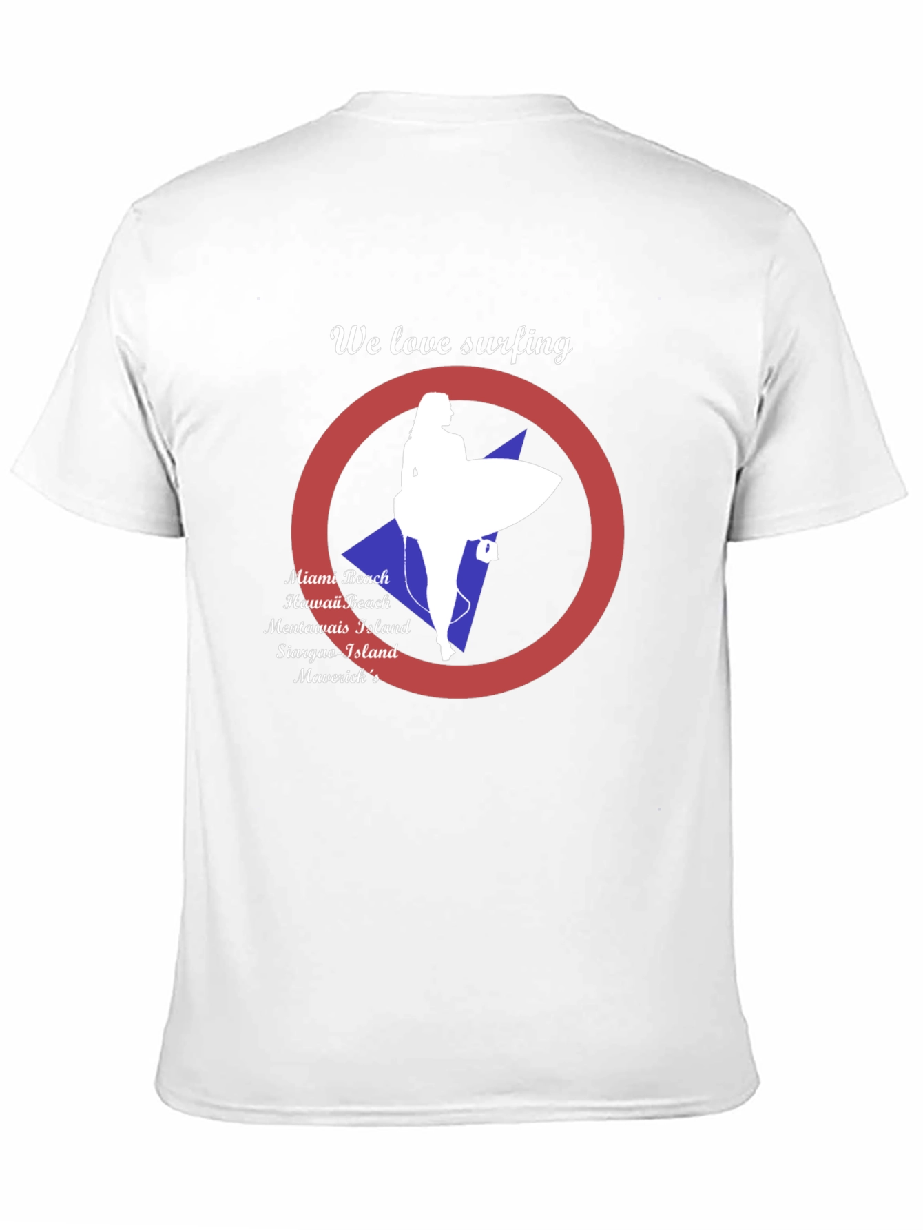 Surfing Destinations T-Shirt - Beach Lover Tee