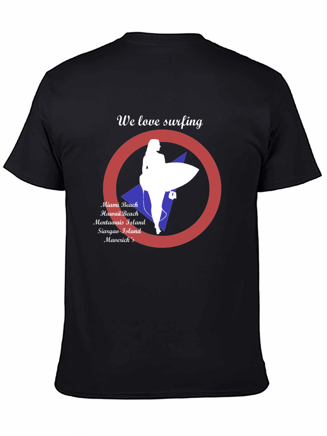 Surfing Destinations T-Shirt - Beach Lover Tee