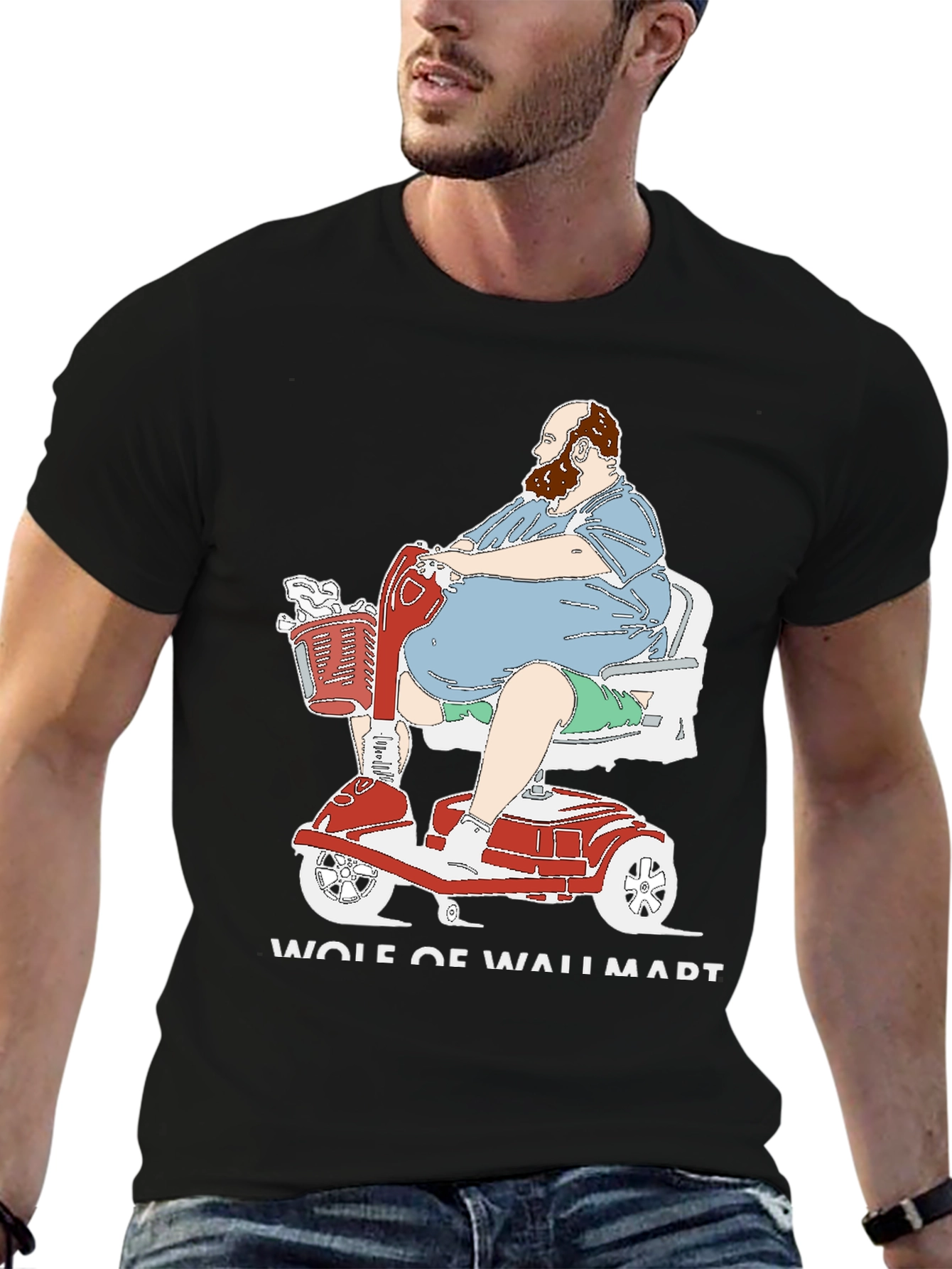 Wolf of Walmart Graphic T-Shirt