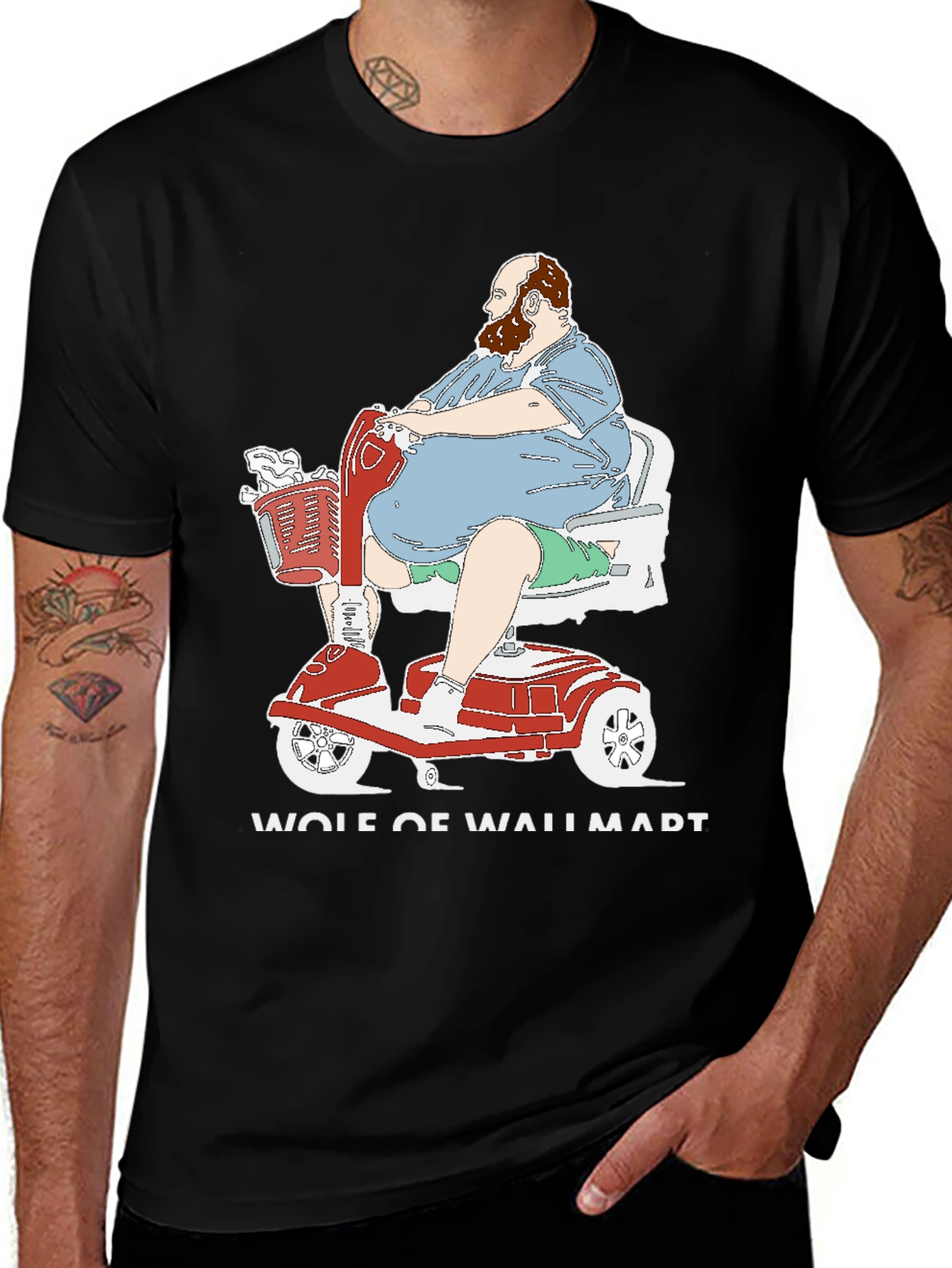 Wolf of Walmart Graphic T-Shirt