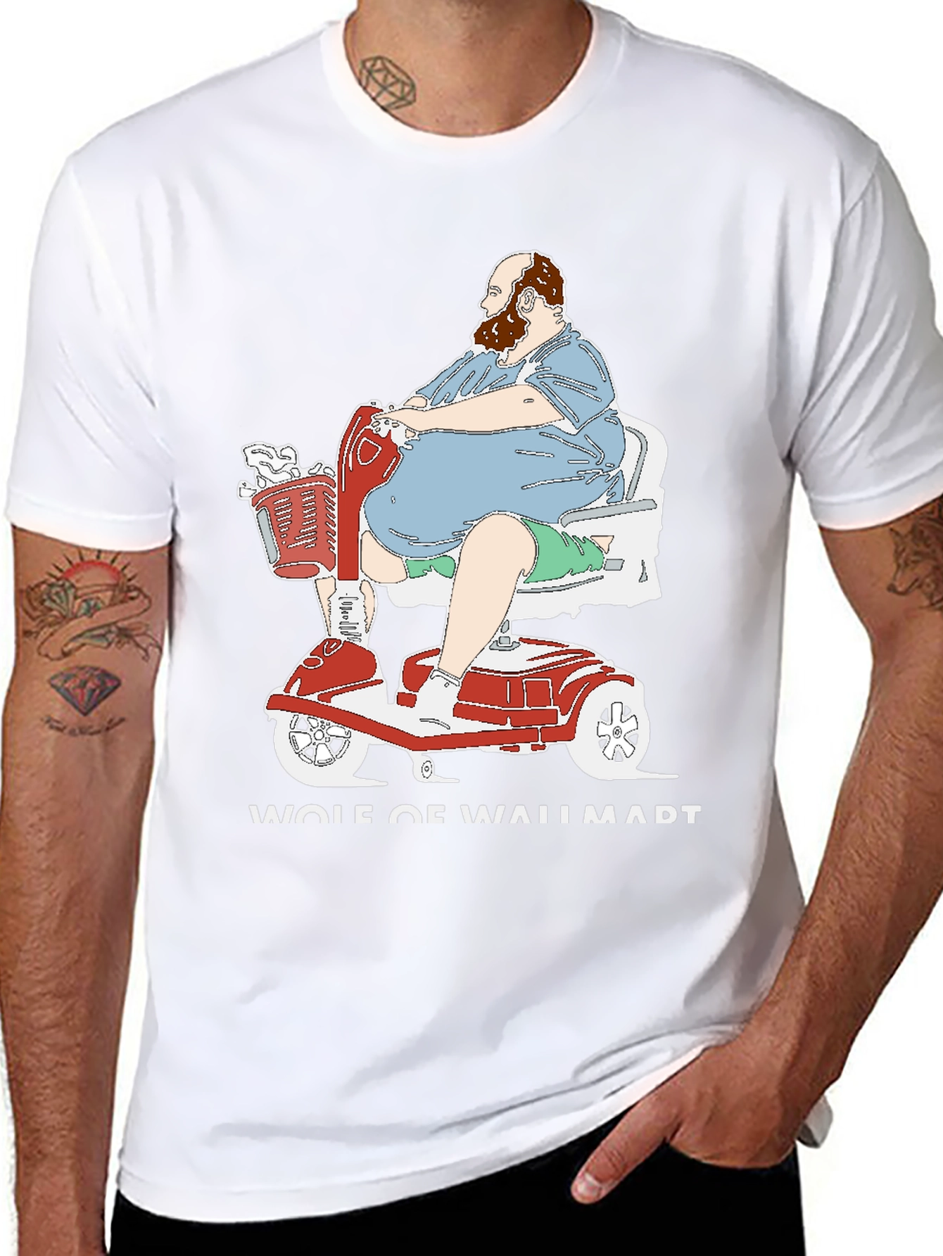 Wolf of Walmart Graphic T-Shirt