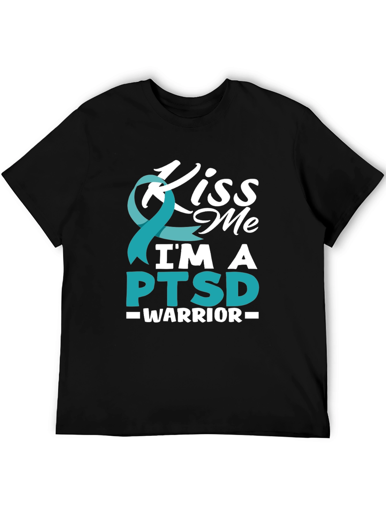 Kiss Me PTSD Warrior Graphic Tee