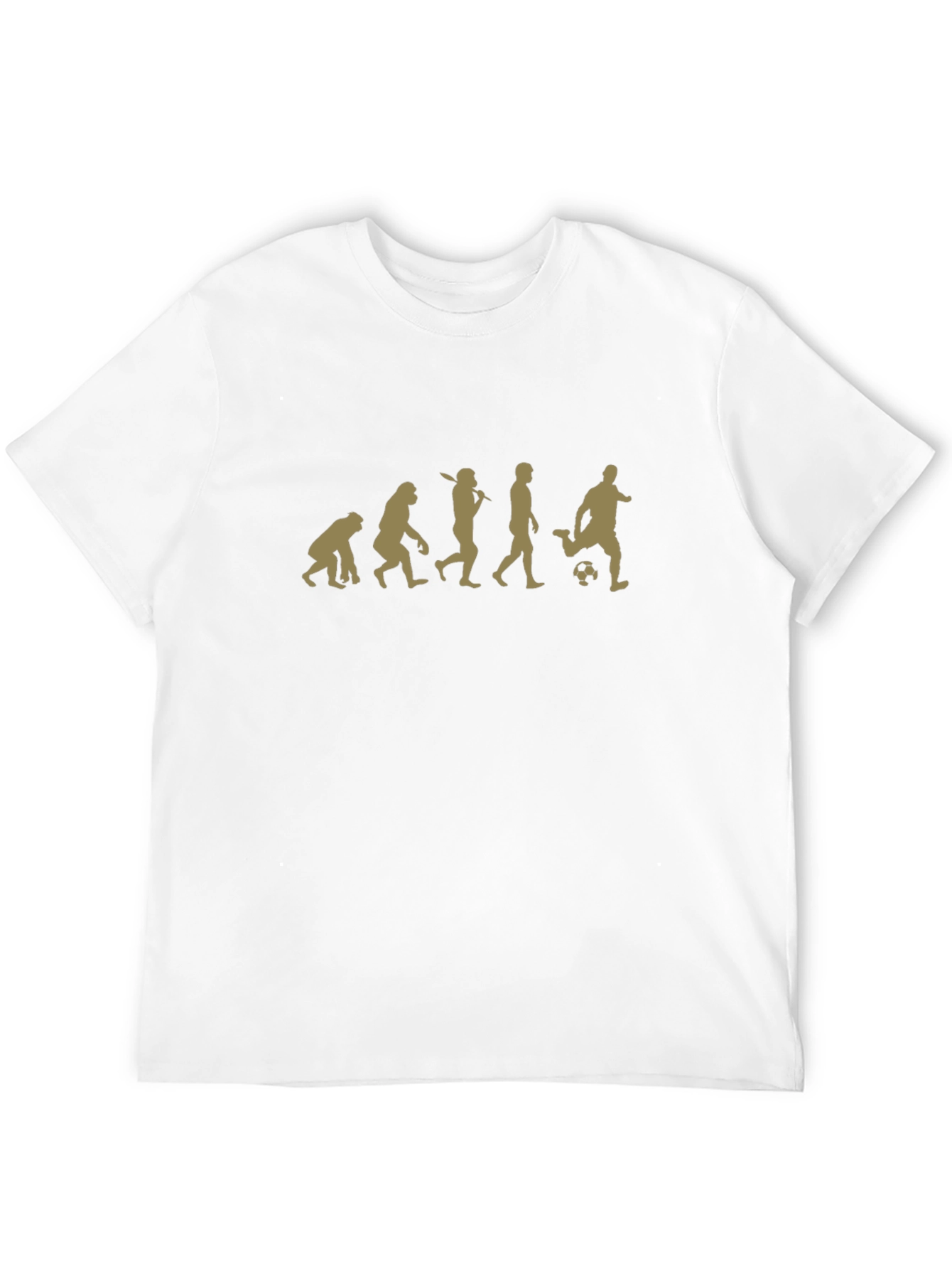 Evolution of Soccer Black Graphic Tee