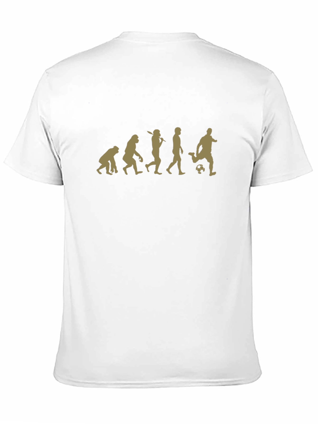 Evolution of Soccer Black Graphic Tee