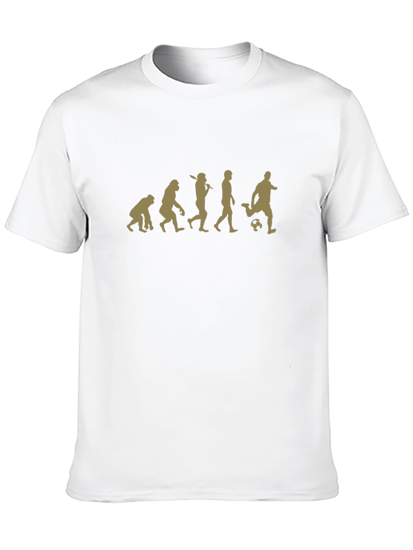 Evolution of Soccer Black Graphic Tee
