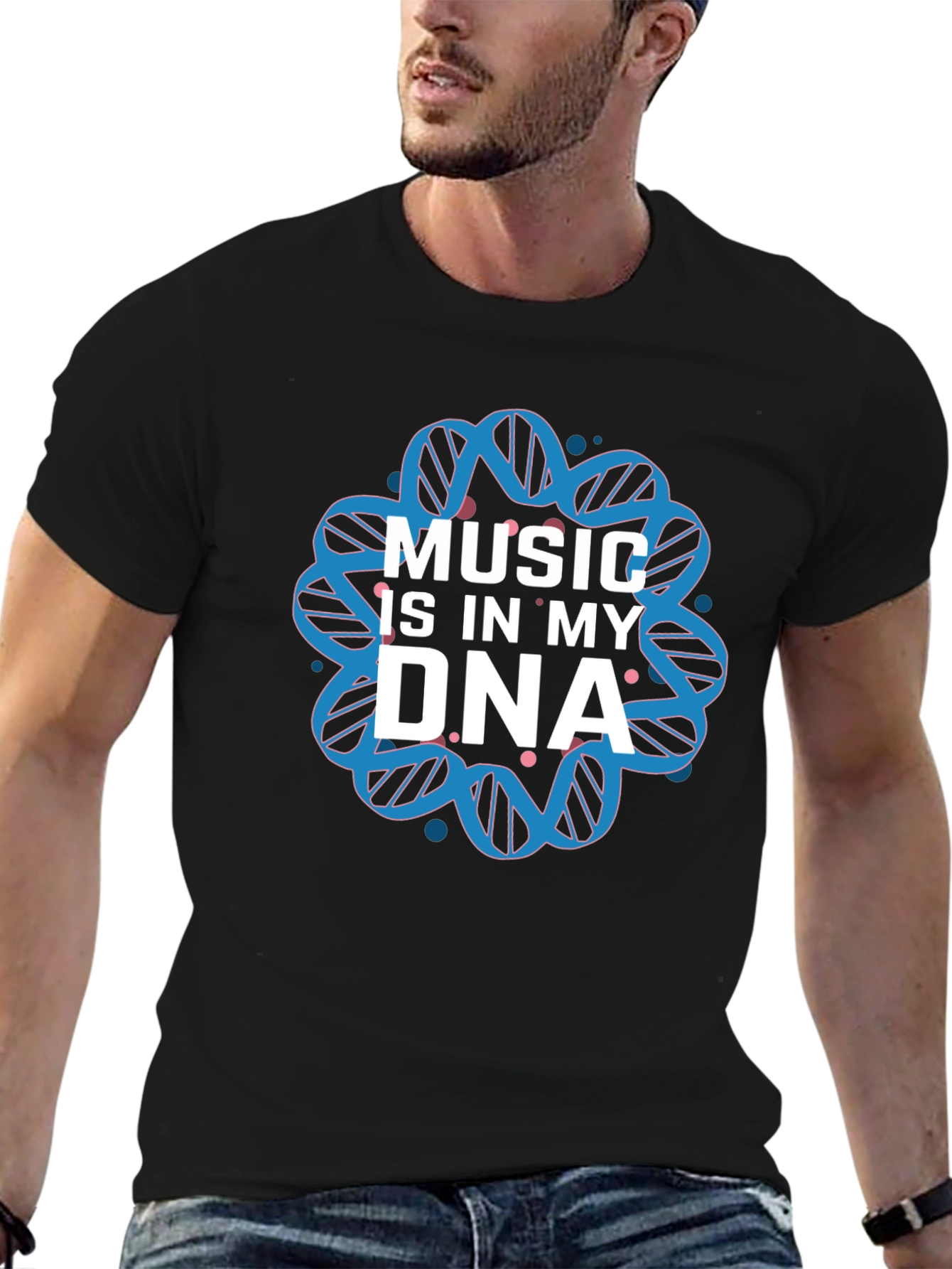 Music is in My DNA Graphic T-Shirt