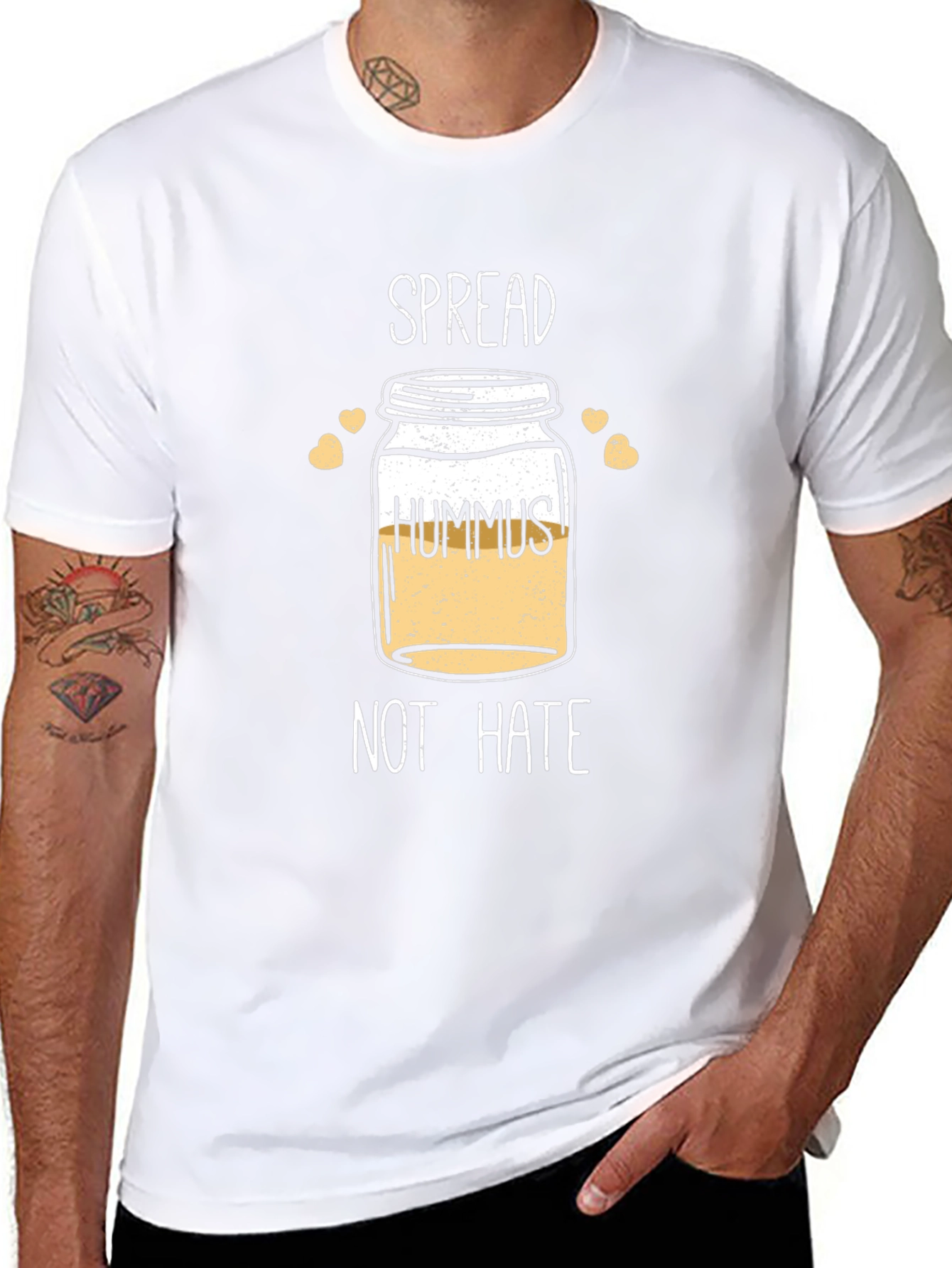 Spread Hummus Not Hate T-Shirt