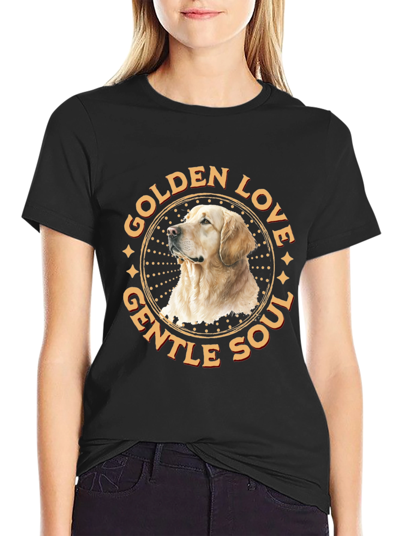 Golden Retriever Love Gentle Soul T-Shirt
