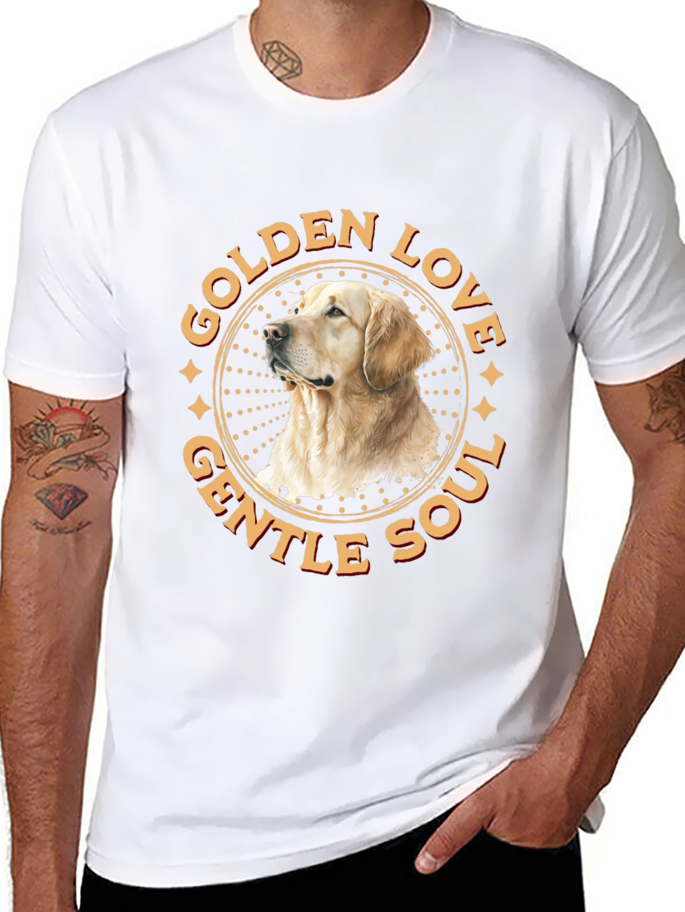 Golden Retriever Love Gentle Soul T-Shirt