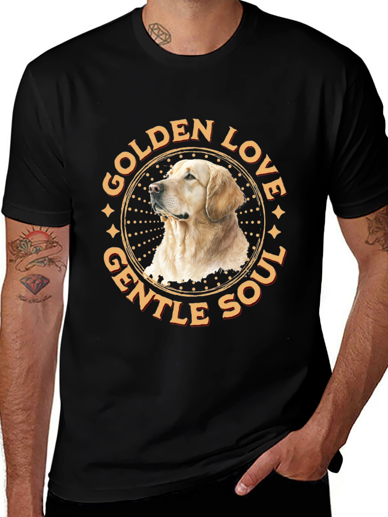 Golden Retriever Love Gentle Soul T-Shirt