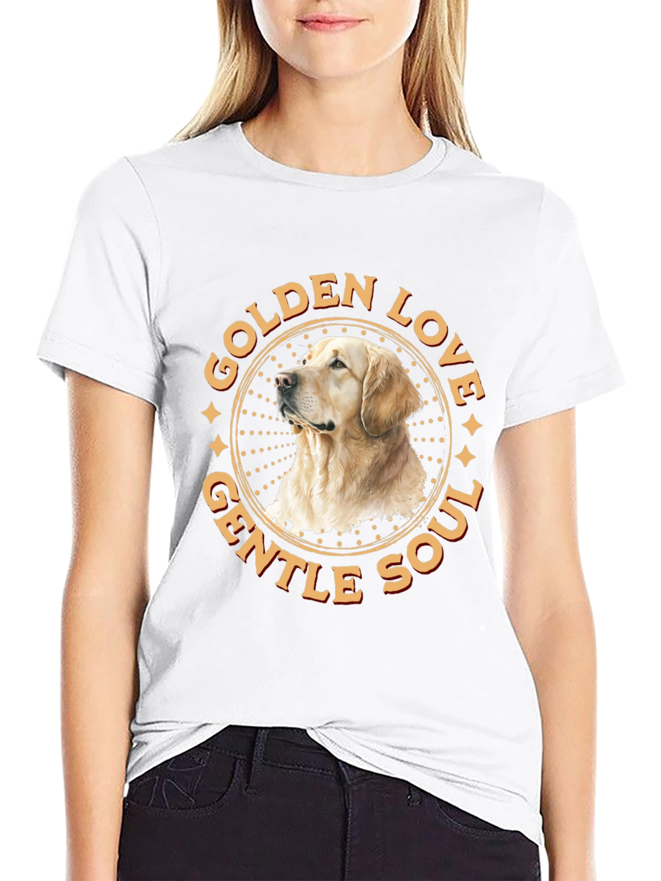 Golden Retriever Love Gentle Soul T-Shirt