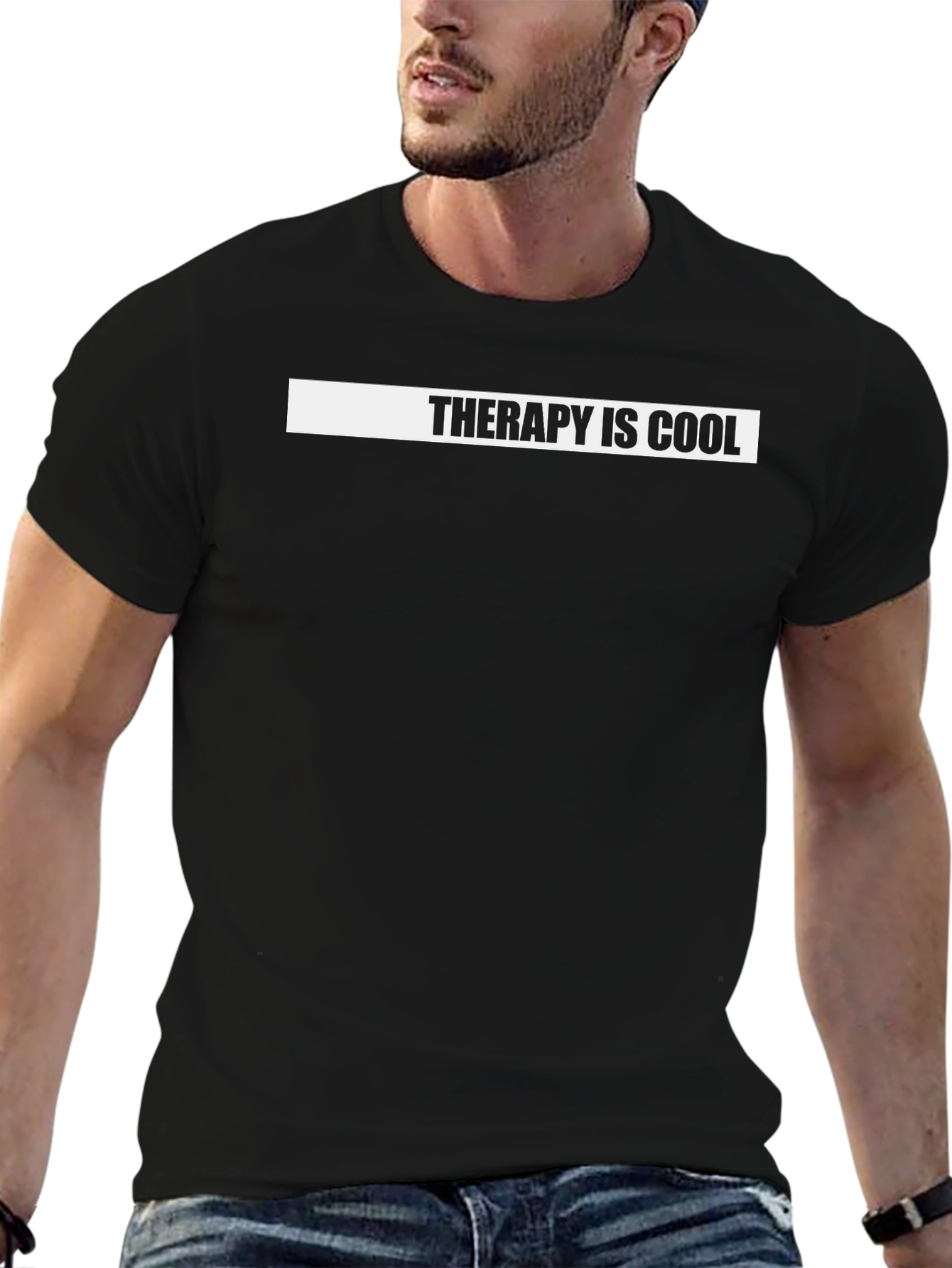 Therapy is Cool Graphic T-Shirt