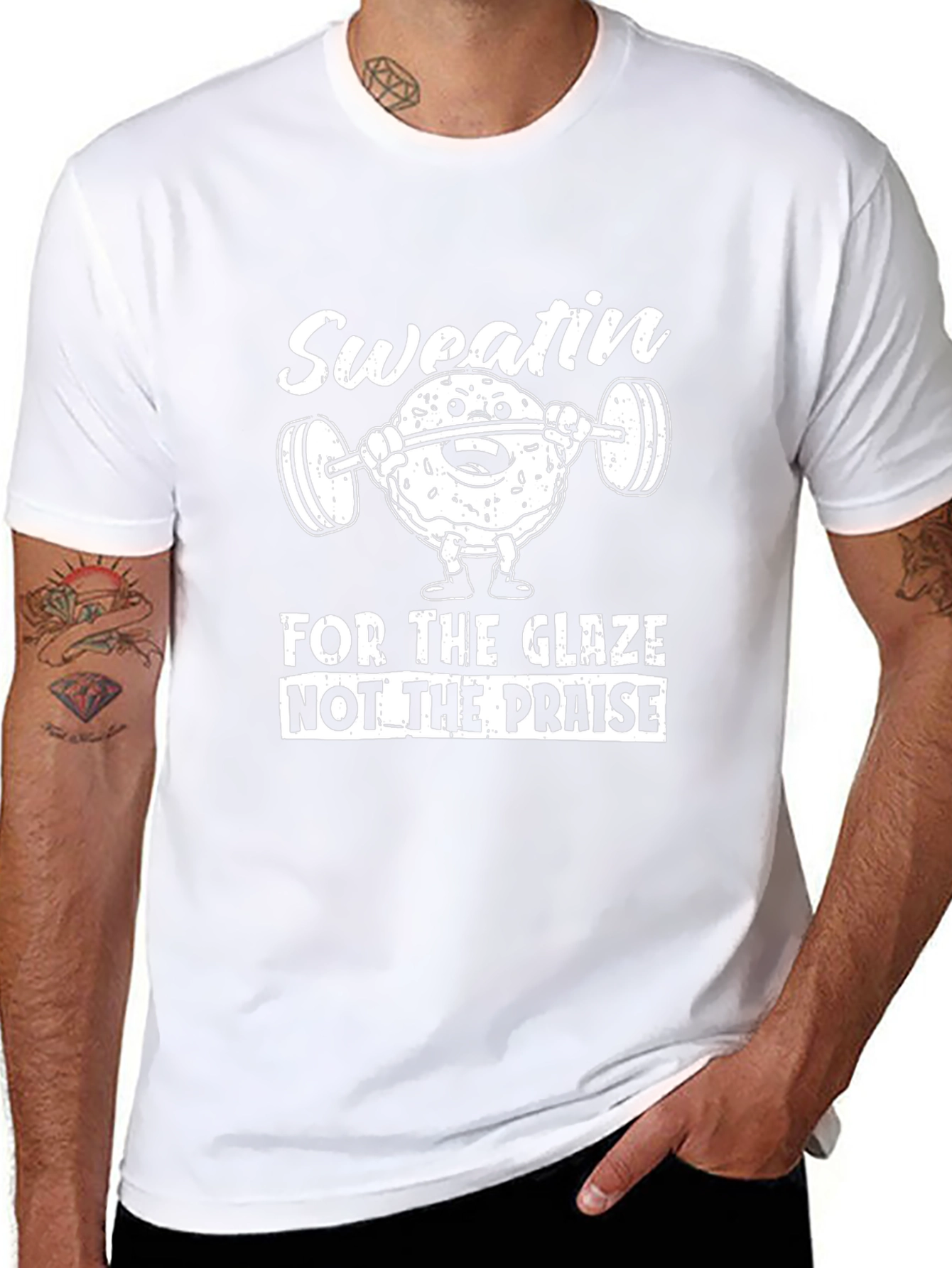 Sweatin for the Glaze Graphic T-Shirt