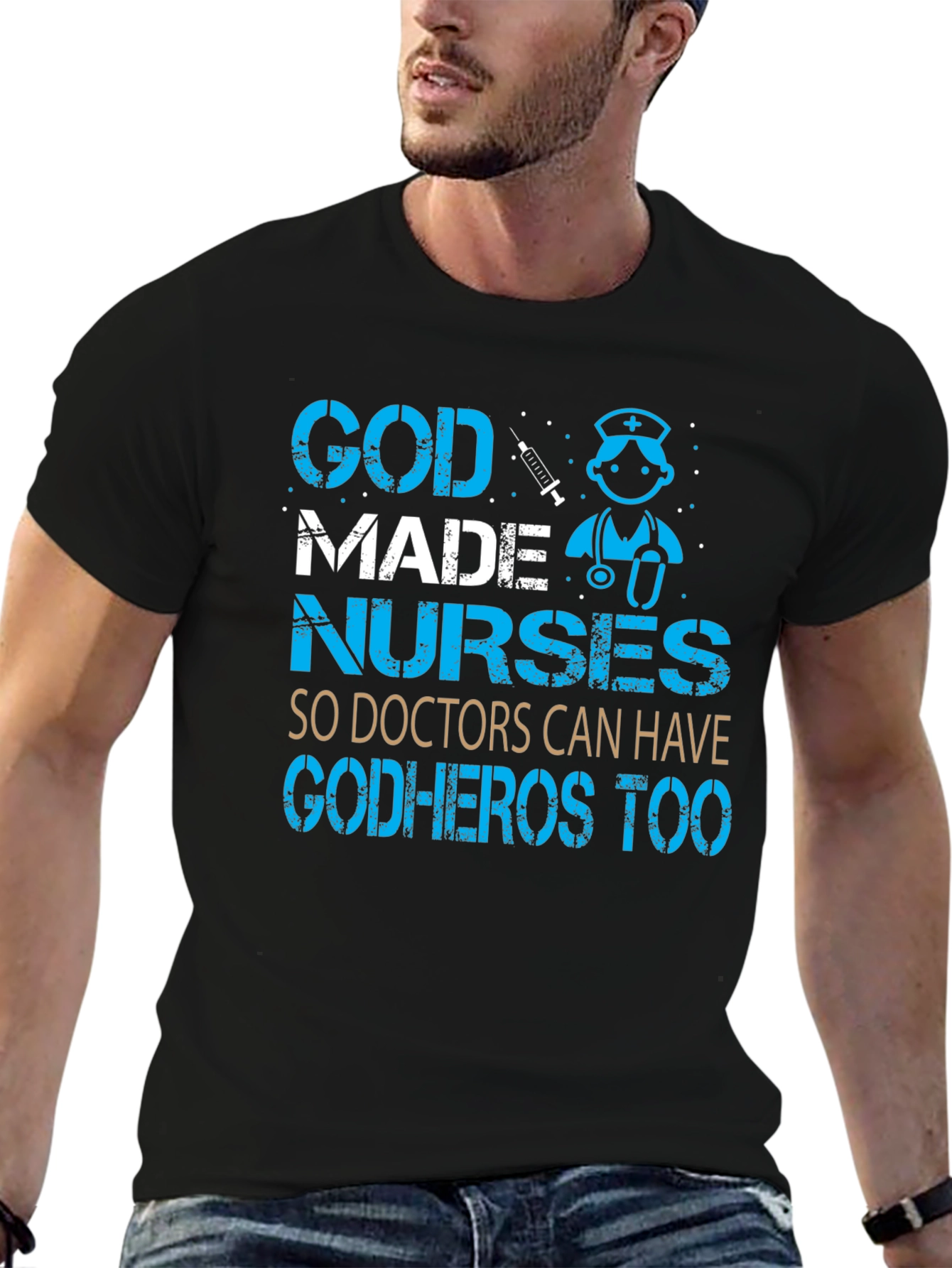 God Made Nurses T-Shirt
