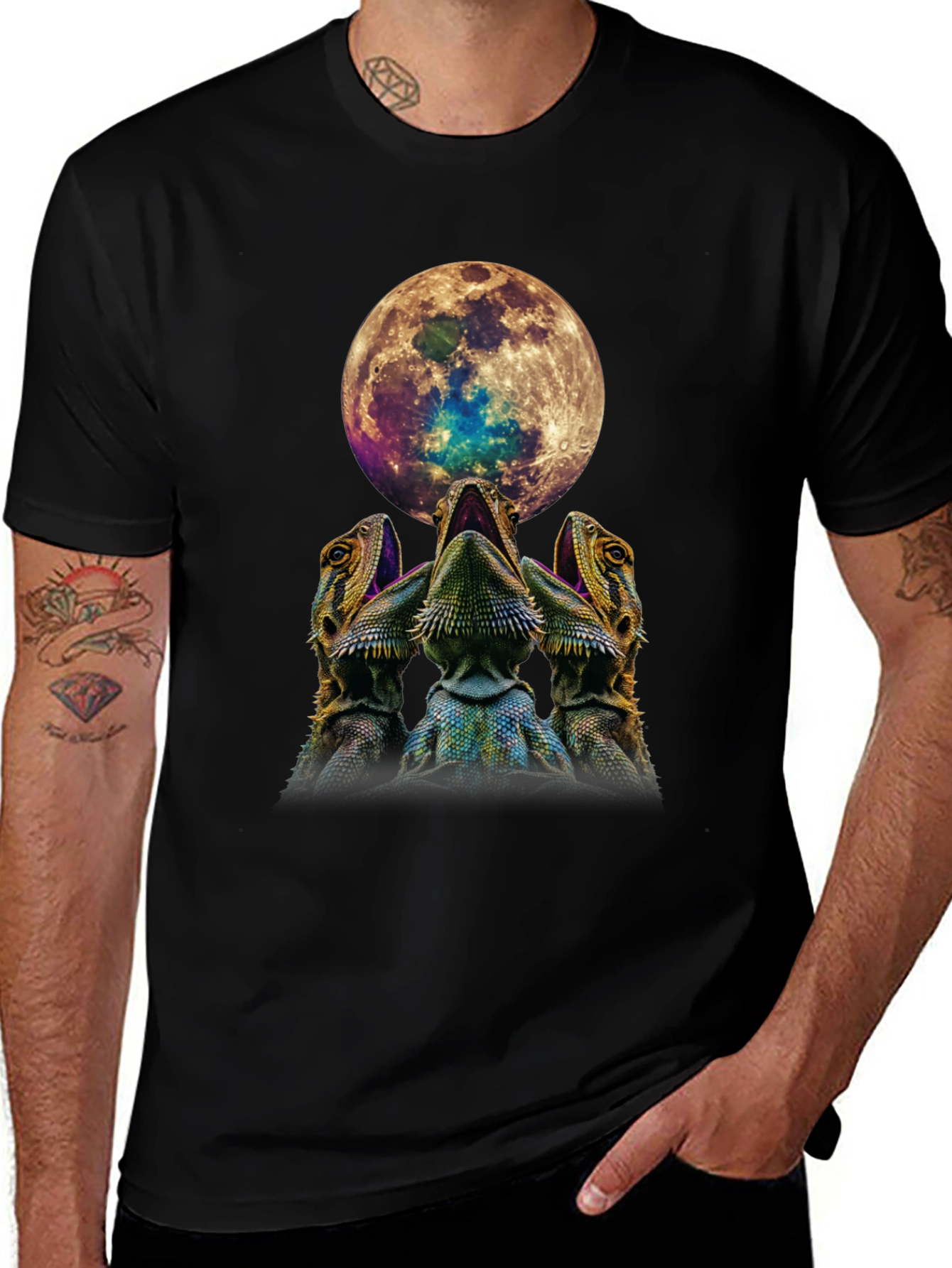 Lizard Moon Graphic Tee