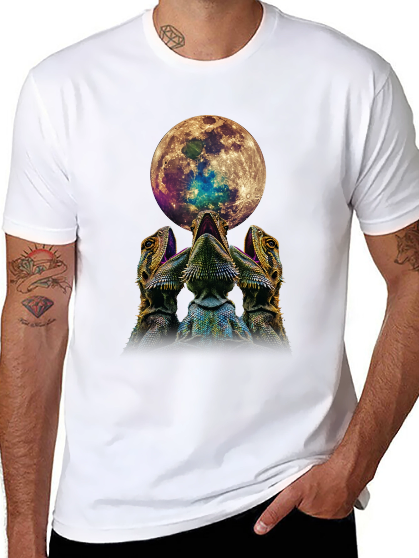 Lizard Moon Graphic Tee