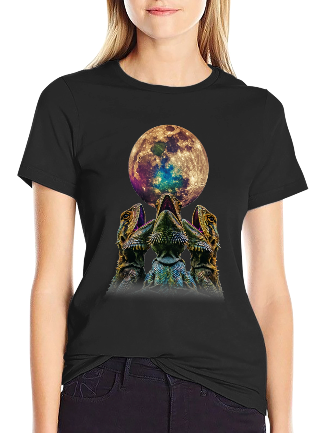 Lizard Moon Graphic Tee