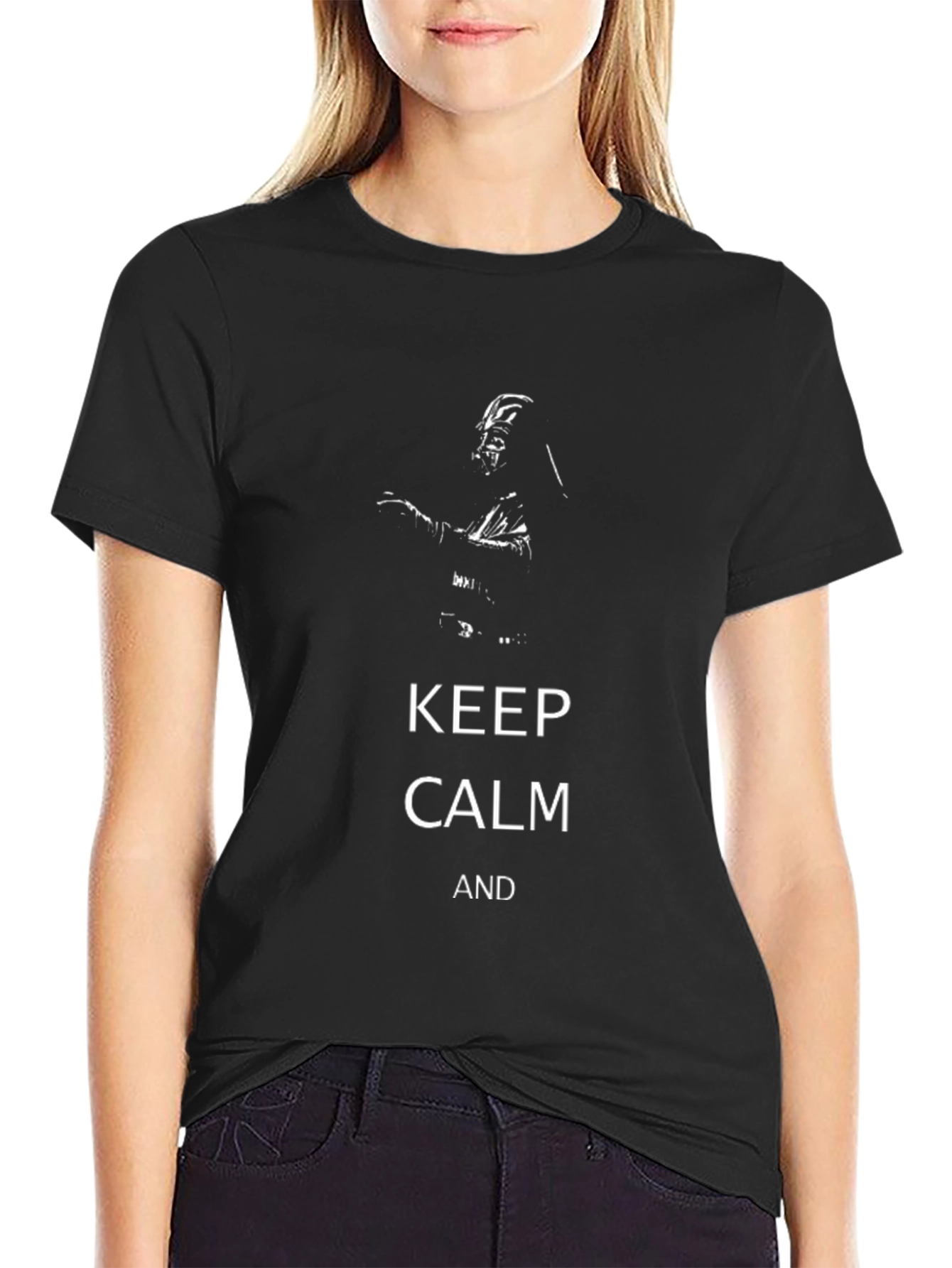 Keep Calm Star Wars Darth Vader Black T-Shirt