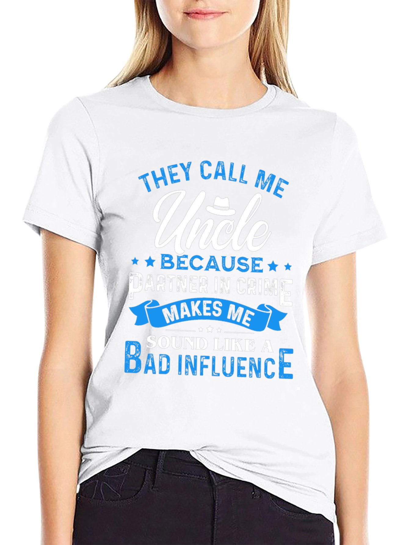 Uncle Partner in Crime T-Shirt - Funny Novelty Tee