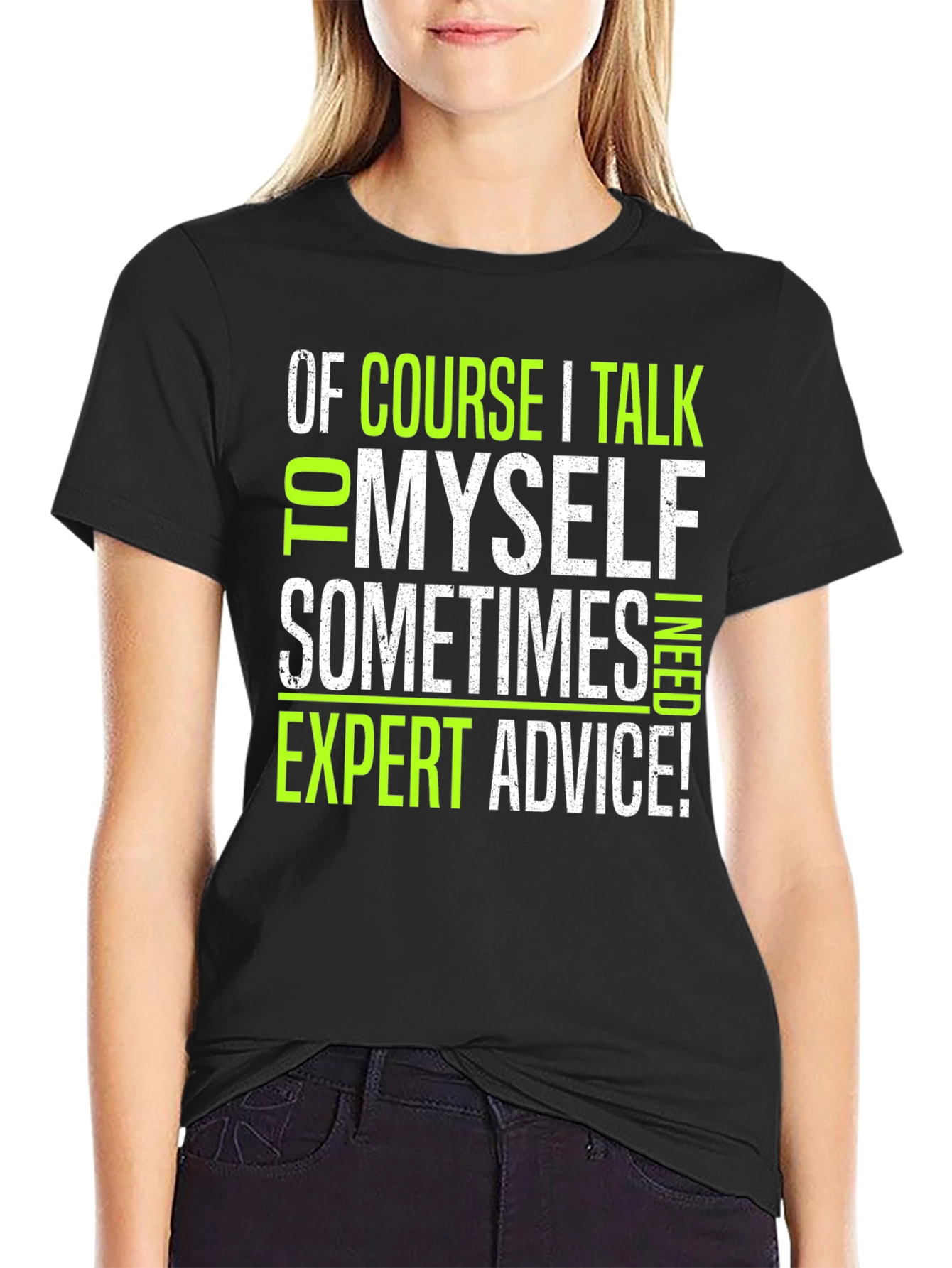 Expert Advice Graphic Tee - Funny Sarcastic Mens T-Shirt