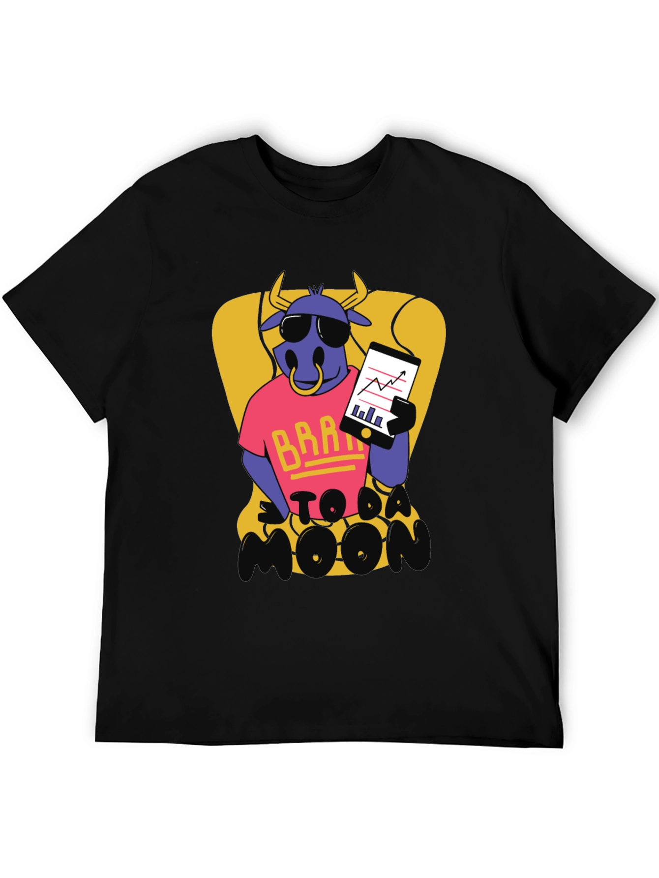 Bull Market T-Shirt - Brain Today Moon