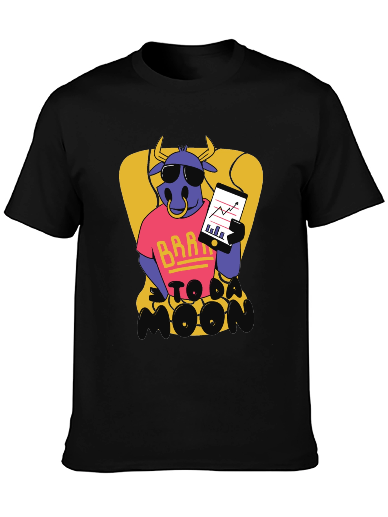 Bull Market T-Shirt - Brain Today Moon