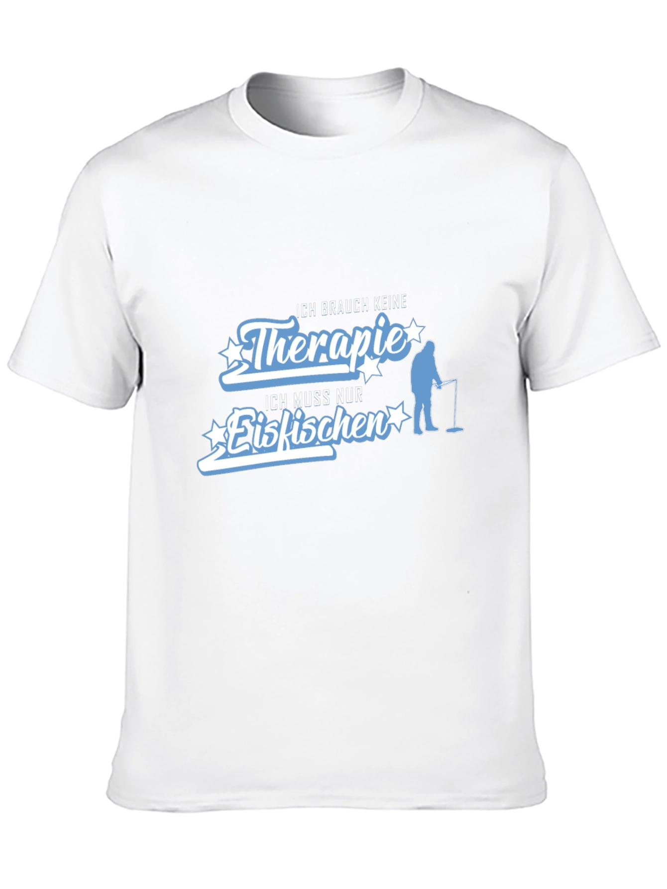 Ice Fishing Therapy T-Shirt