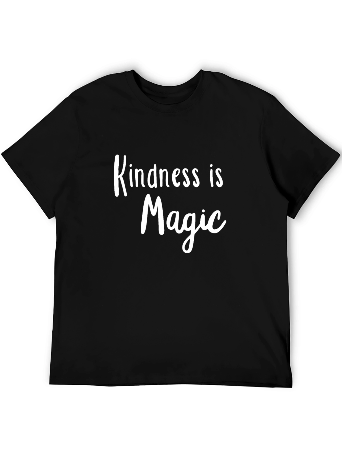 Kindness is Magic Graphic Tee - Black T-Shirt