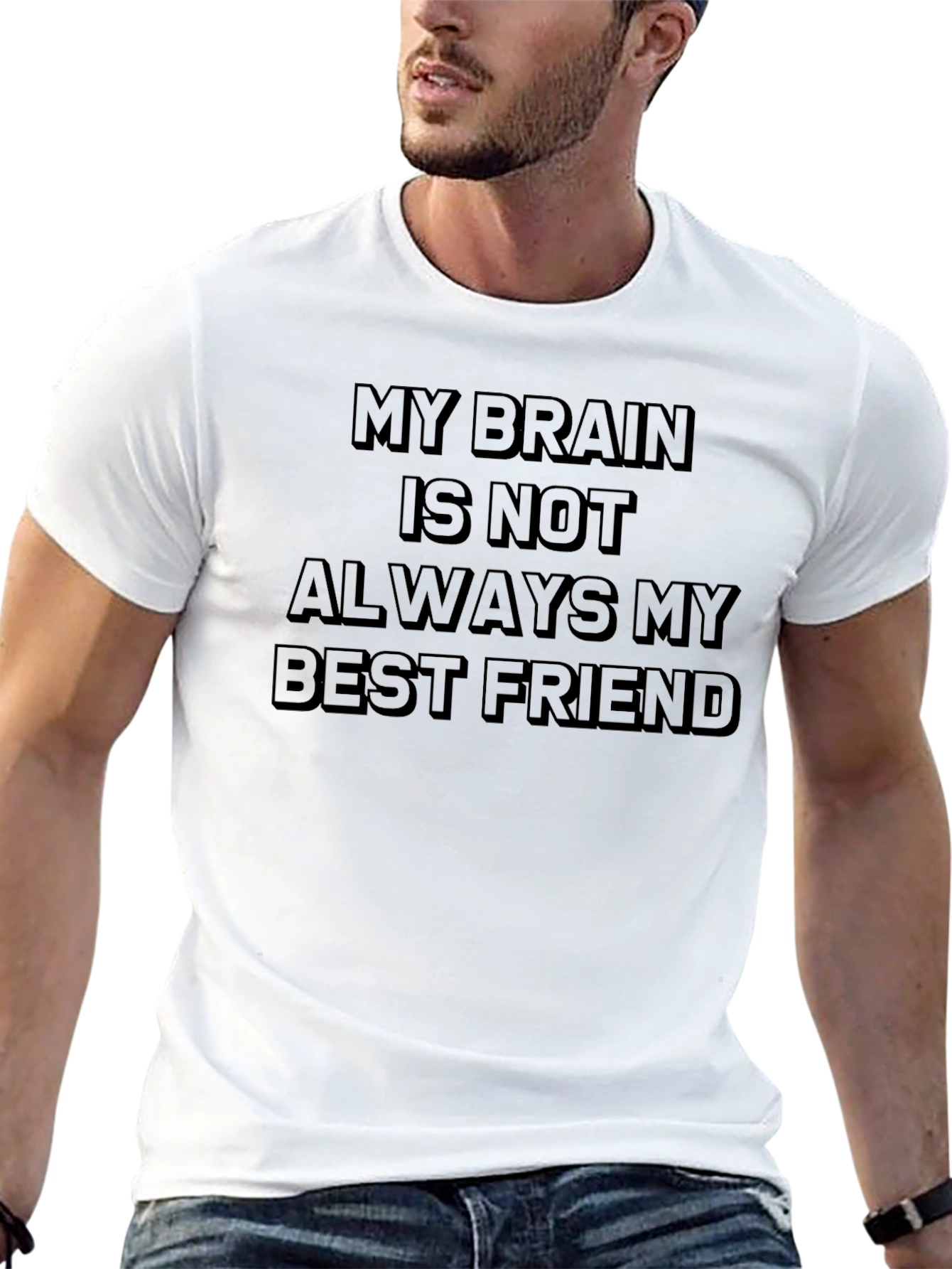 My Brain T-Shirt - Dark Humor Tee