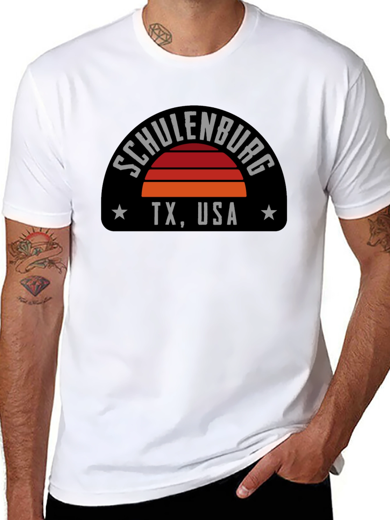 Schulenburg TX USA Graphic T-Shirt