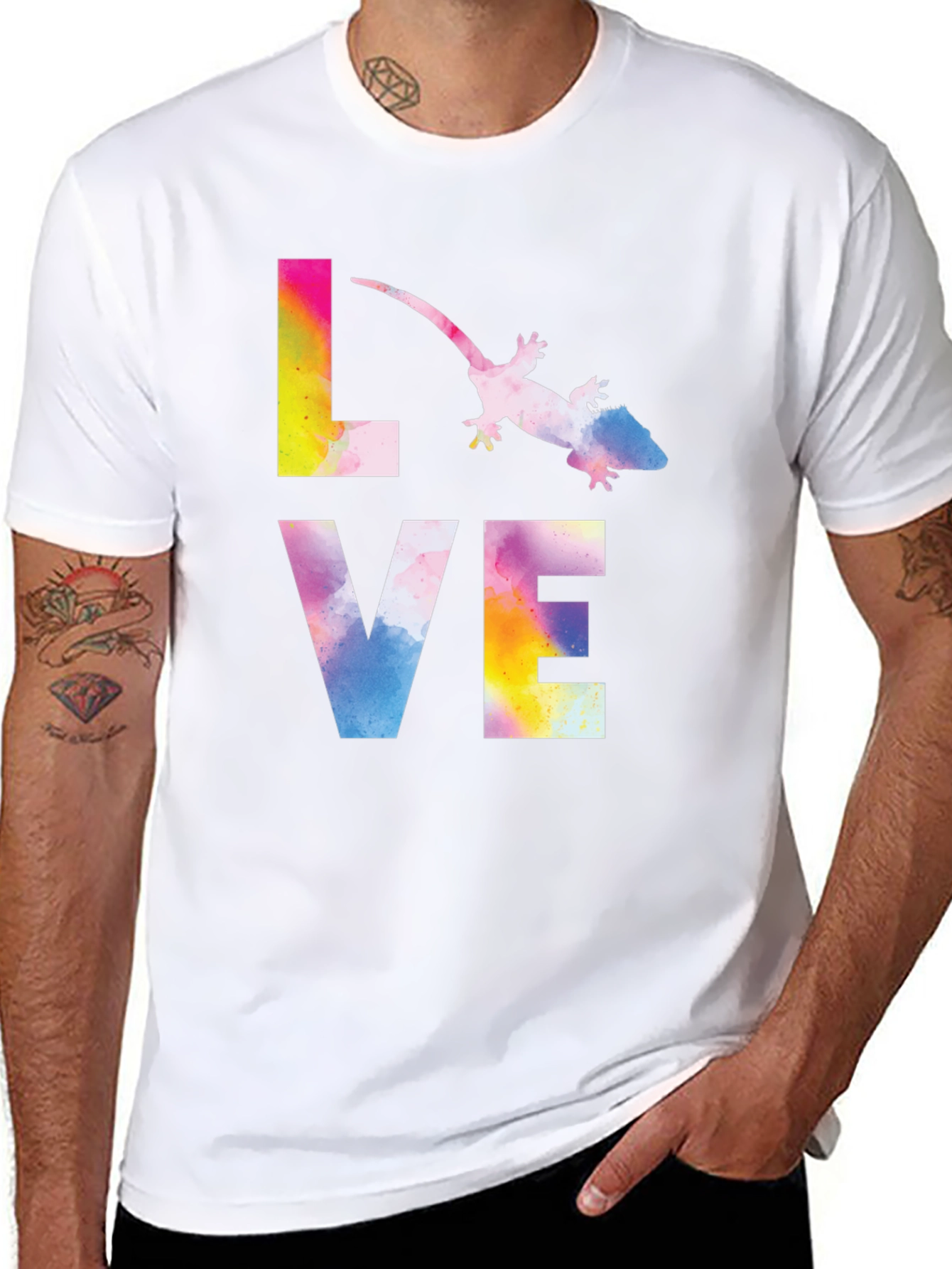 LOVE Bearded Dragon T-Shirt - Lizard Lover Tee