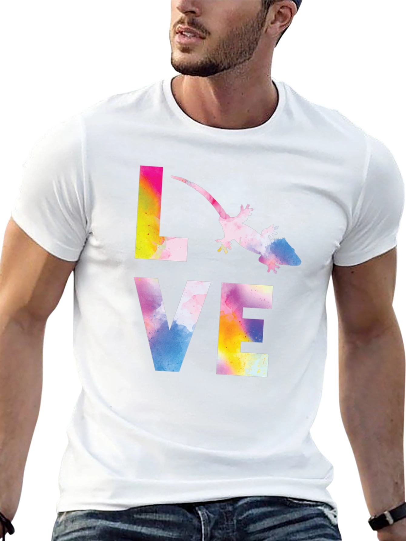 LOVE Bearded Dragon T-Shirt - Lizard Lover Tee