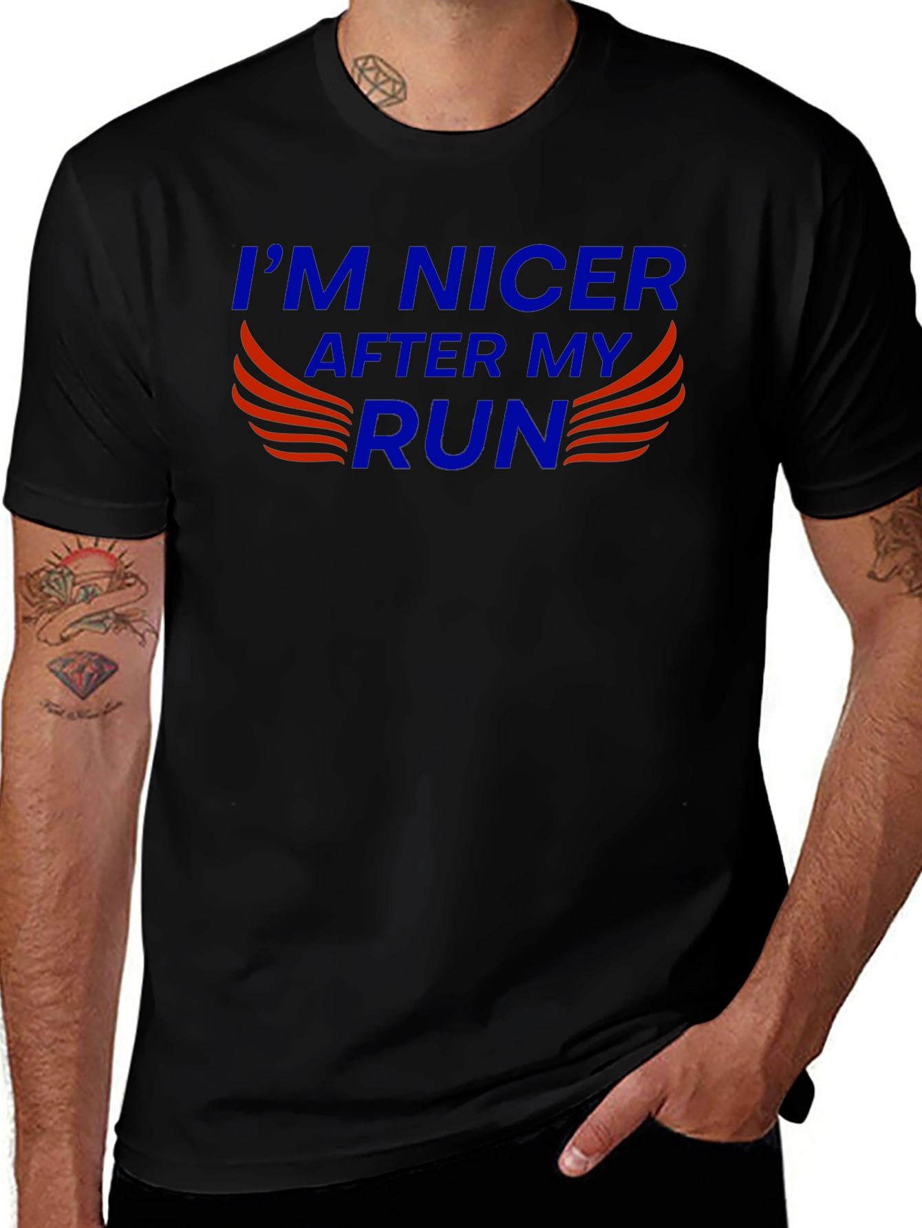 Im Nicer After My Run T-Shirt Funny Runner Tee