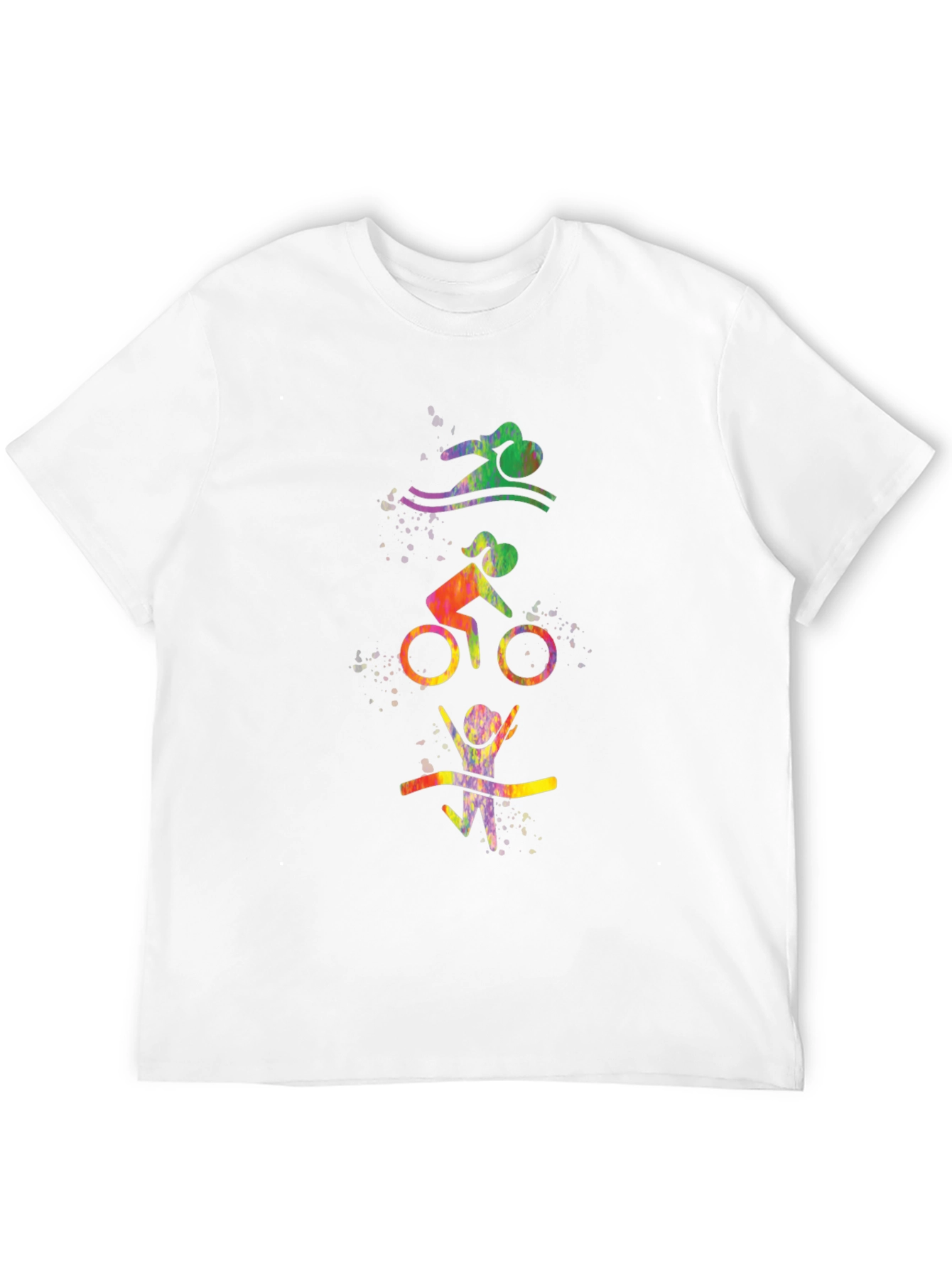 Triathlon Black T-Shirt