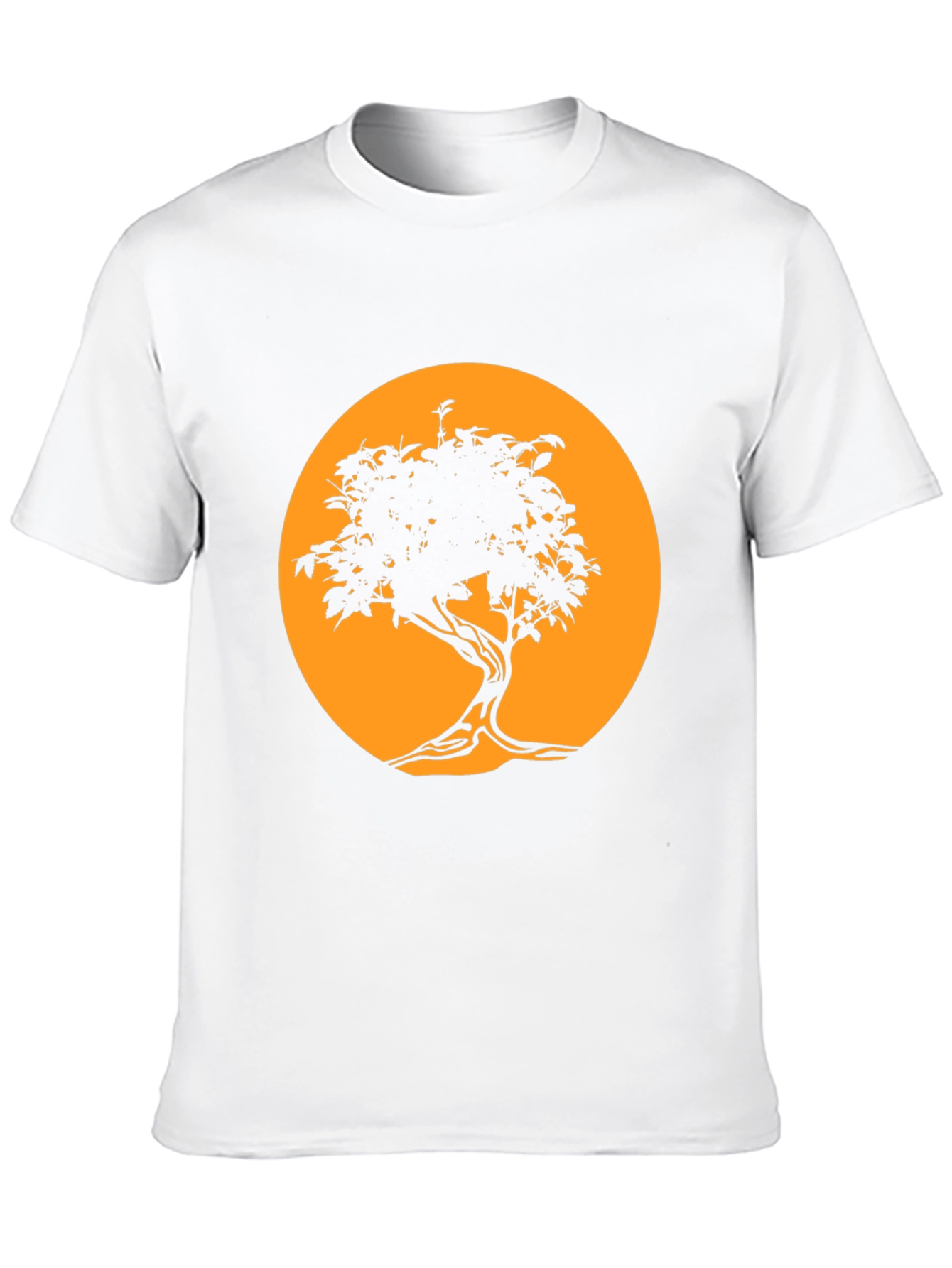 Black Tree Silhouette Tee - Graphic Print