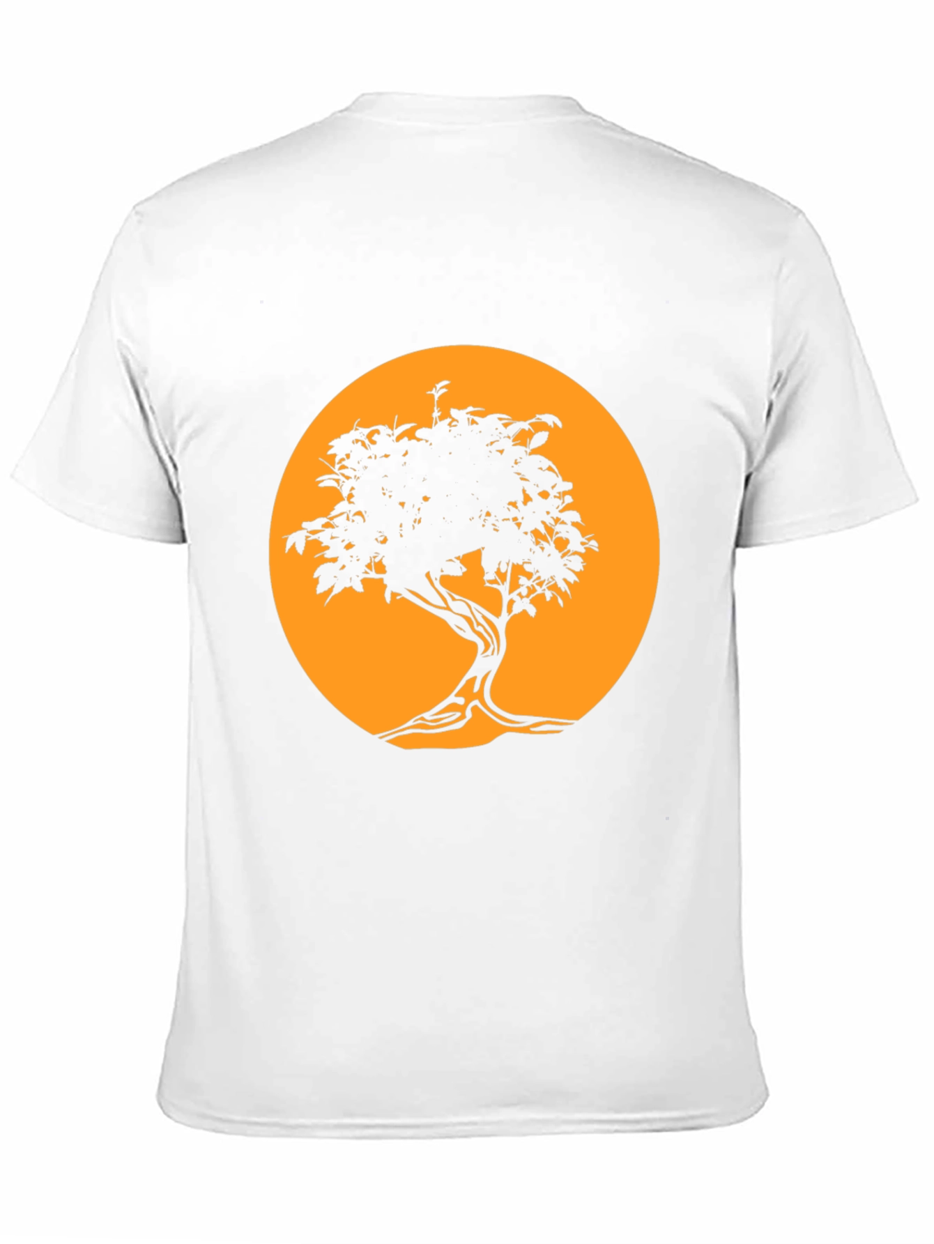 Black Tree Silhouette Tee - Graphic Print