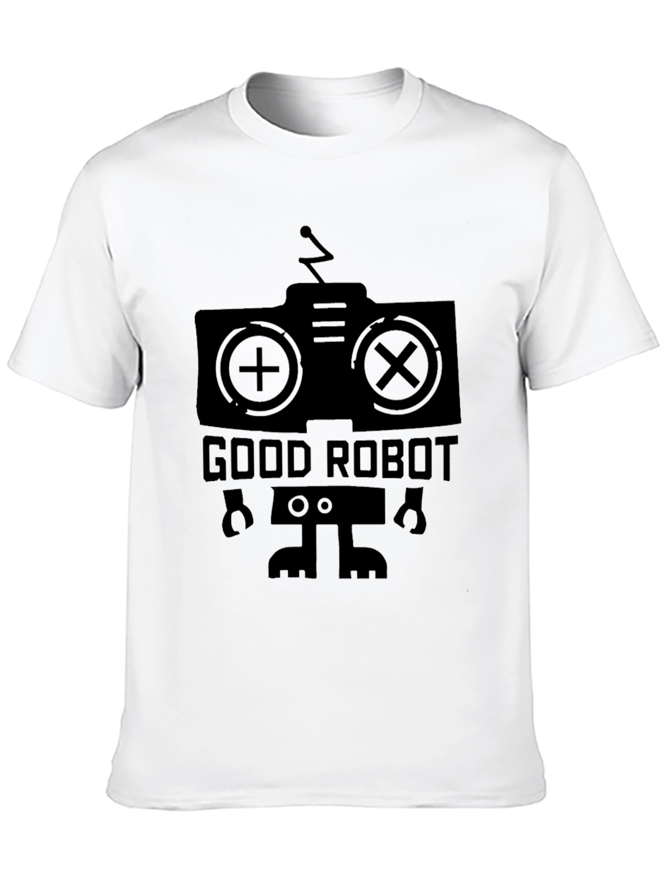 Good Robot Black Graphic Tee
